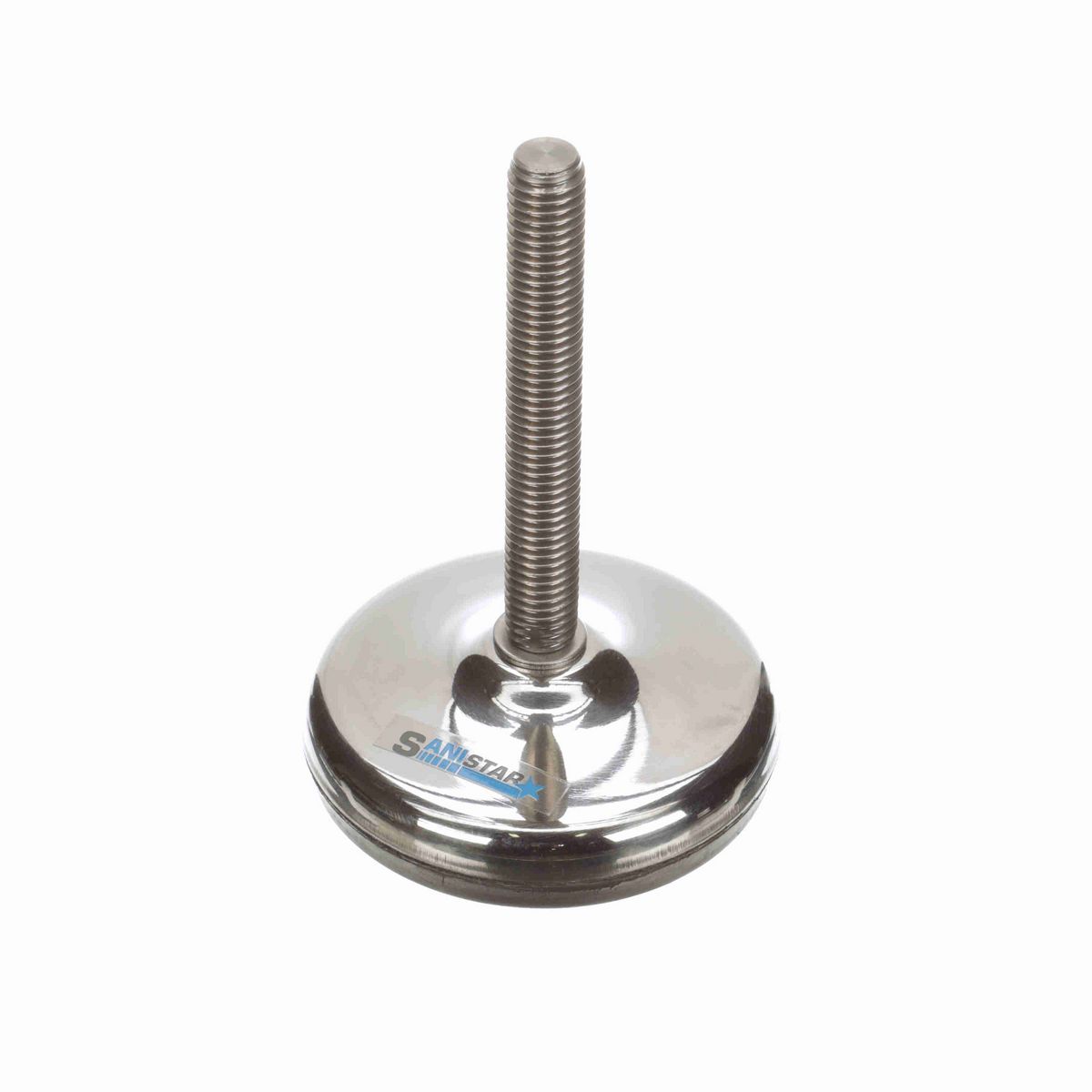 System Plast Fixed Metal Leveler; Series: , Base Diameter: 4, Spindle Length: 4.25-in, Thread: 5/8-11 - 177104U