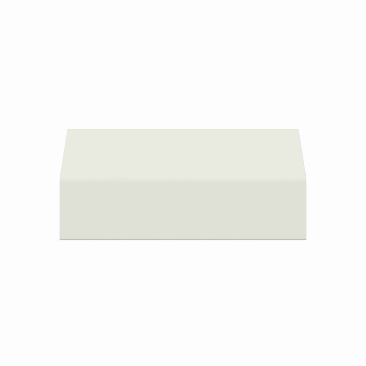 Rexnord Loose 3.35 Inch Wide White Jaw Shaped SideGrip™ Gripper in Neoprene 50 Shore A Material - 114-647-2