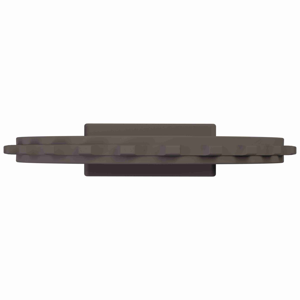 Rexnord 5930 Series Solid One Piece Molded Acetal Sprocket with 24 Teeth and a 50mm Square Bore - 114-697-13