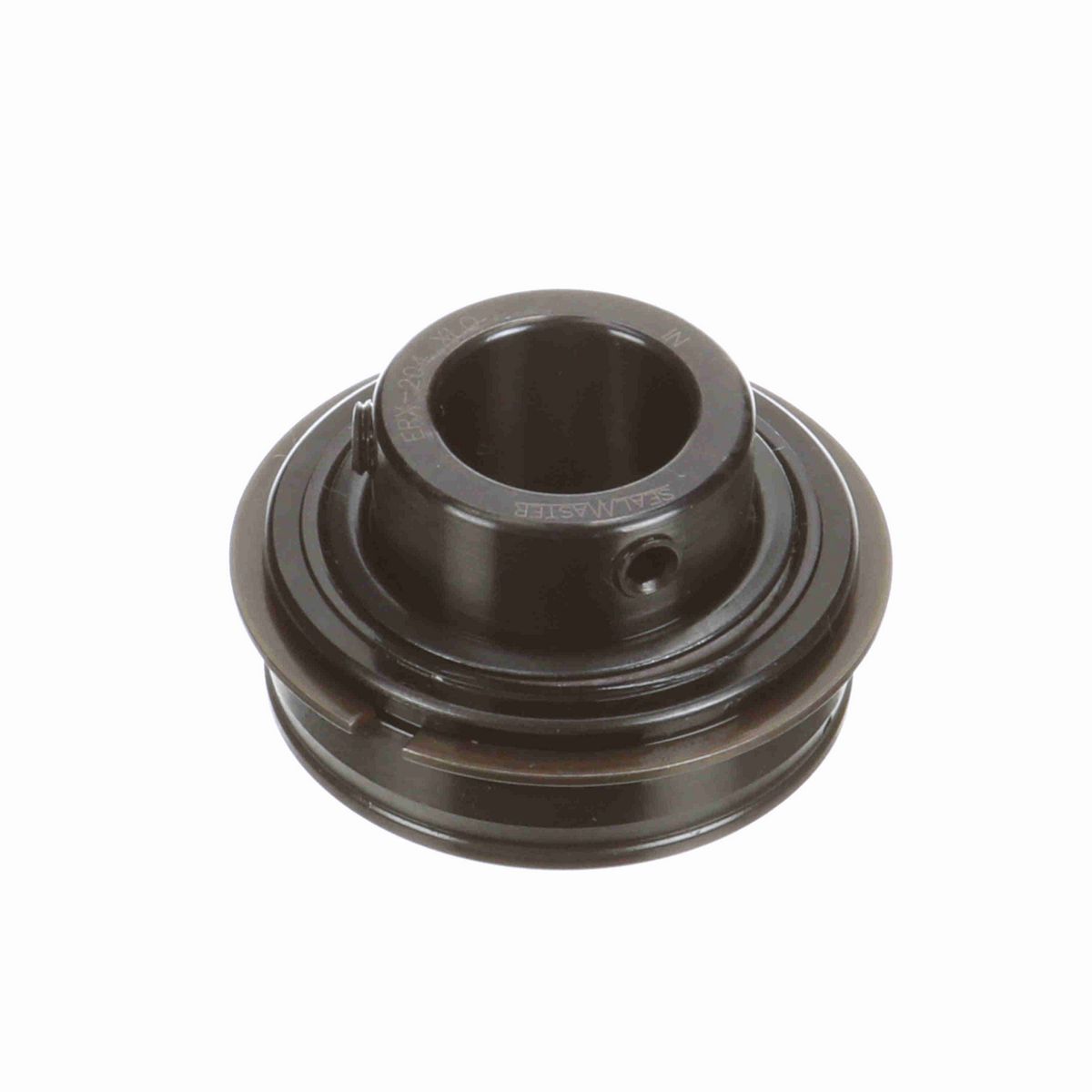 Sealmaster Mounted Insert Only Ball Bearing - 52100 Bearing Steel, Black Oxided - Setscrew Lock - Extra Low Drag - ERX-204 XLO