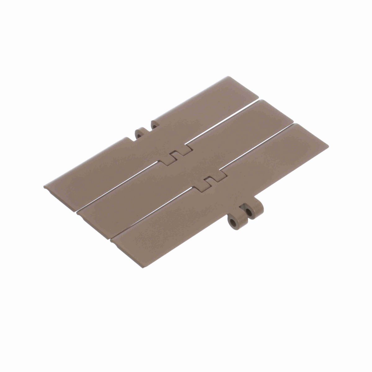 System Plast 820 Straight Running Solid Top, Material: Tan Low Friction, Width: 7.5in, Pitch: 1.5in - LF820-K750