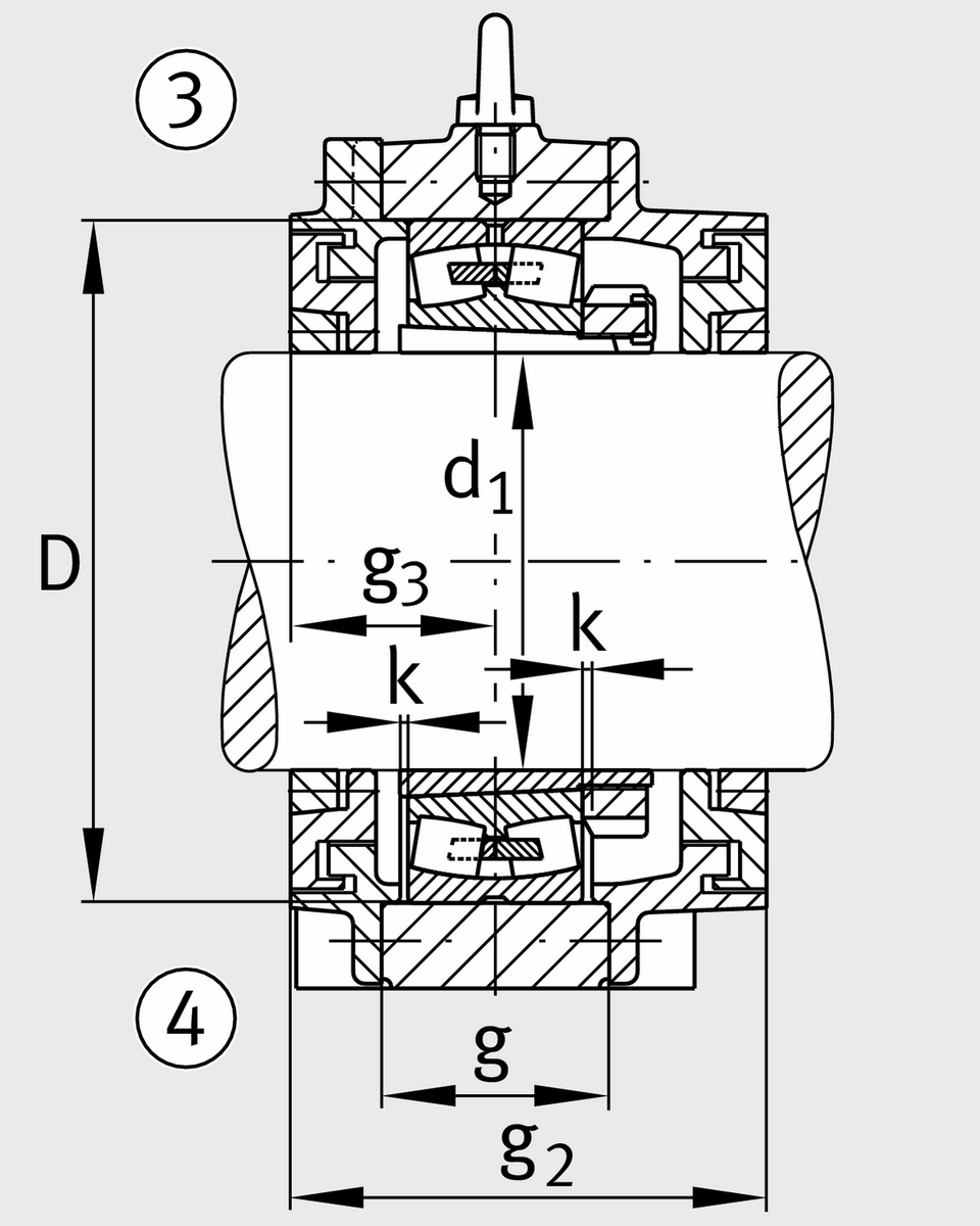 Тело корпуса BND3168-H-W-T-BF-D