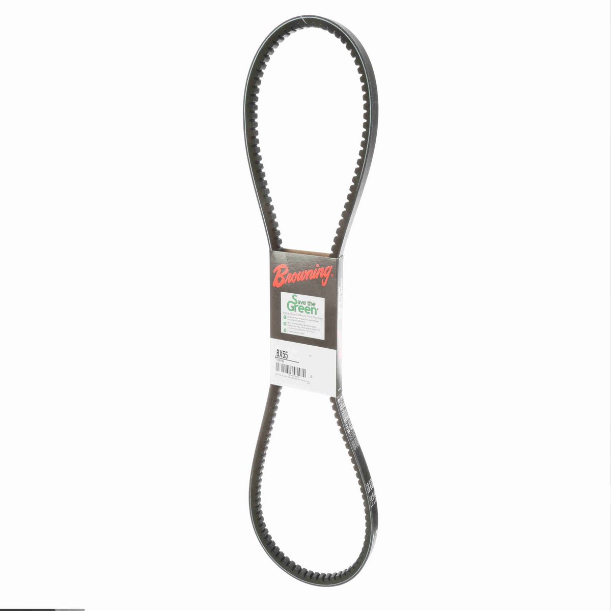 Browning EPDM Notched Belt 98% Efficient - BX55