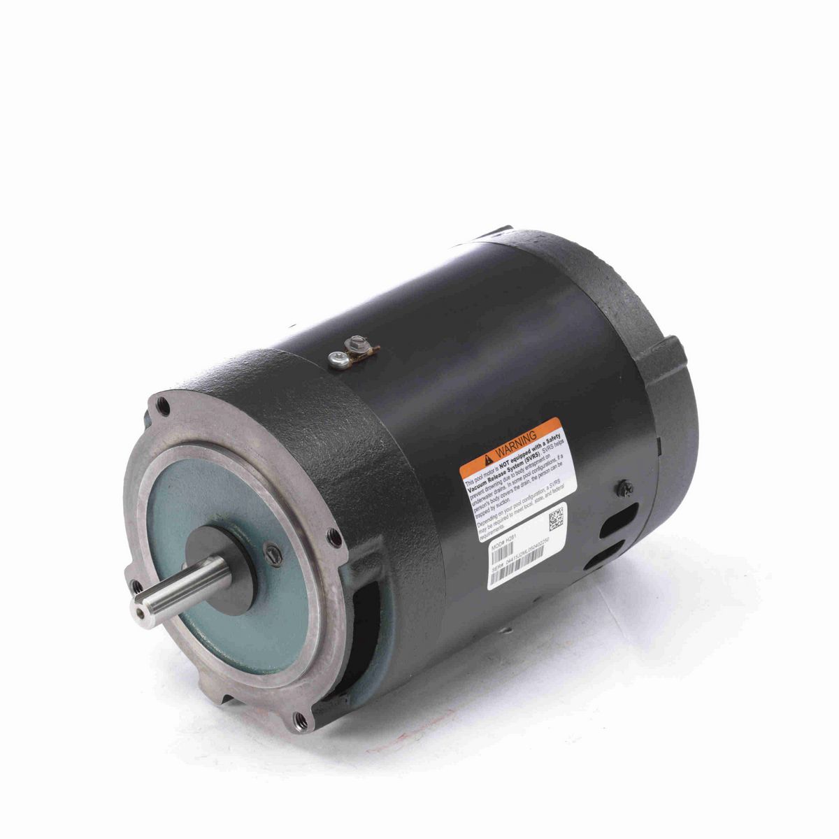 Century Pool Pump Motor, 1/2 HP, 3 Ph, 60 Hz, 208-230/460 V, 3600 RPM, K56C Frame, DP - H281