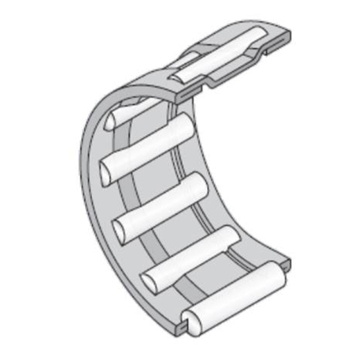 Игольчатый роликоподшипник NTN KJ30X35X17S
