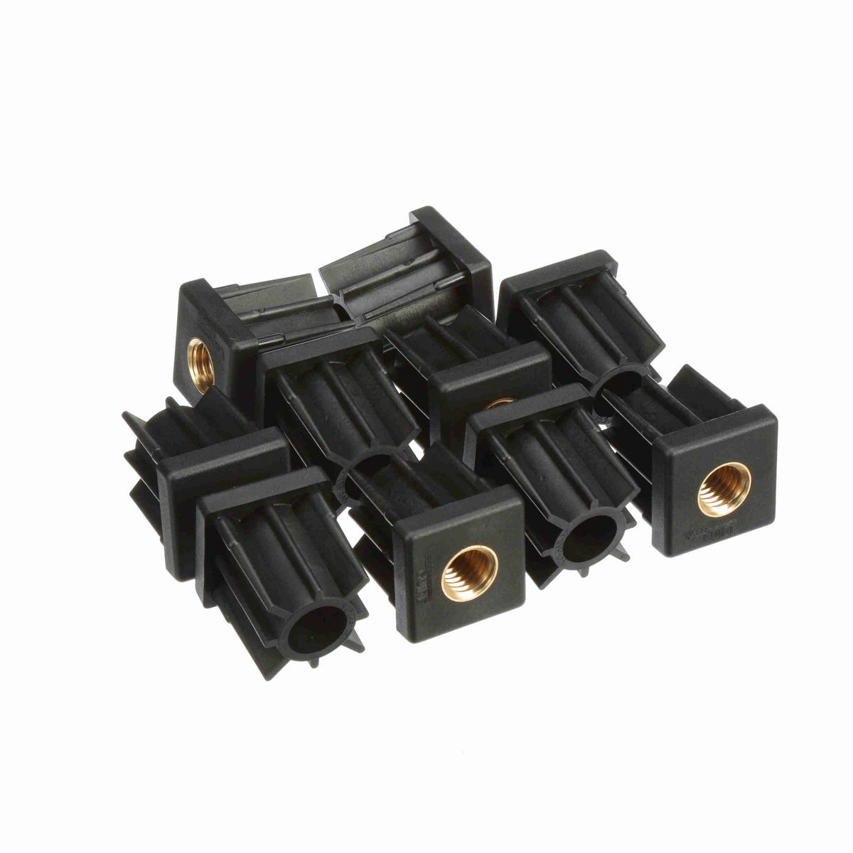 System Plast Tube End (Square); Series: VG-553, Thread: 5/8-11 for a 1-1/2 Sq. Tube - VG-553-B58