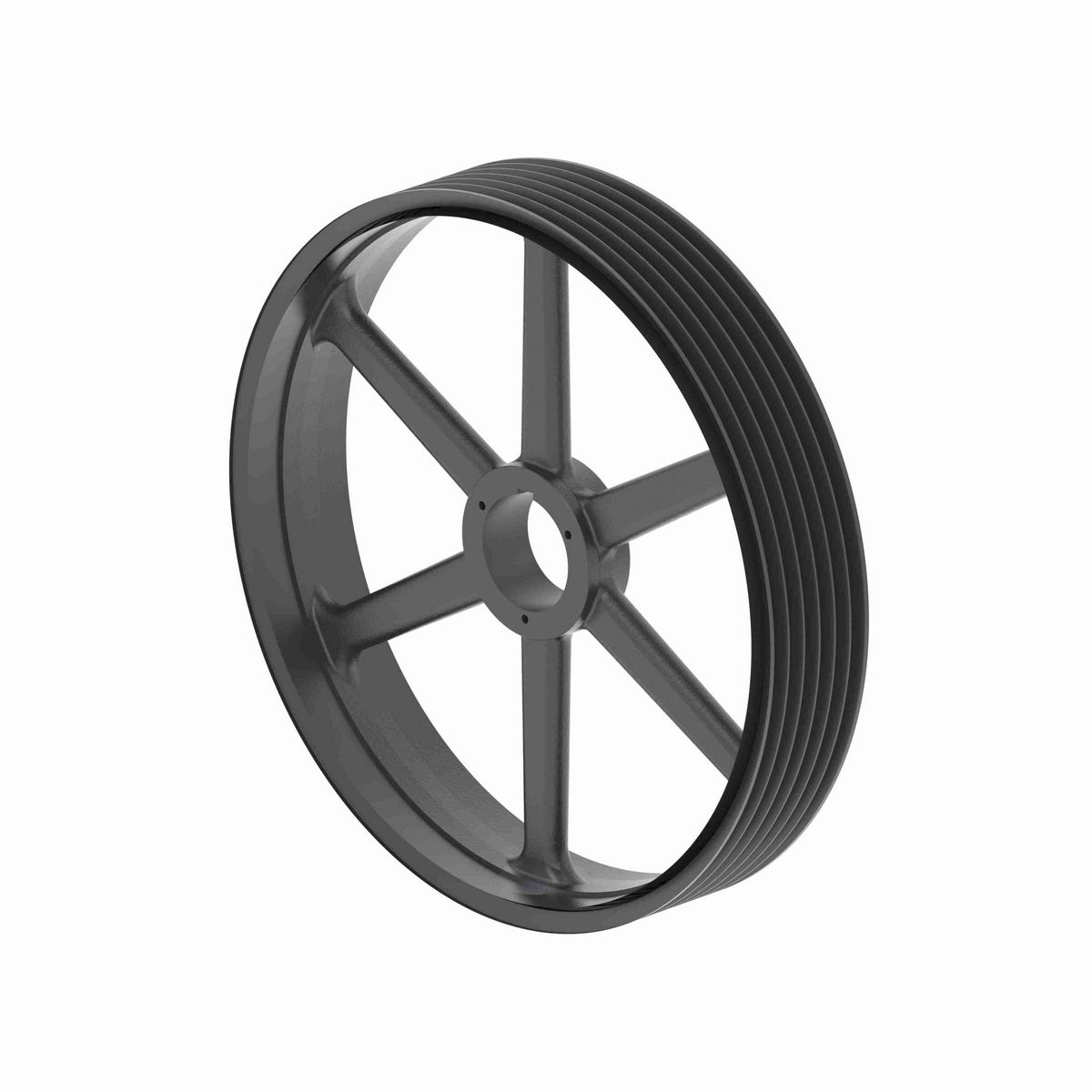 Browning 6 Groove Cast Iron Bushed Bore Multiple Sheave - 6B5V250