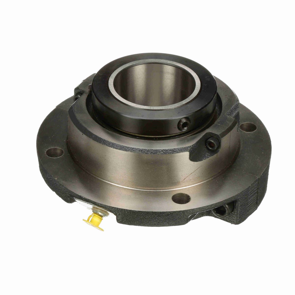 Sealmaster Mounted Cast Iron Piloted Flange Tapered Roller - 52100 Bearing Steel - Double Collar Mount Lock - RFP 208