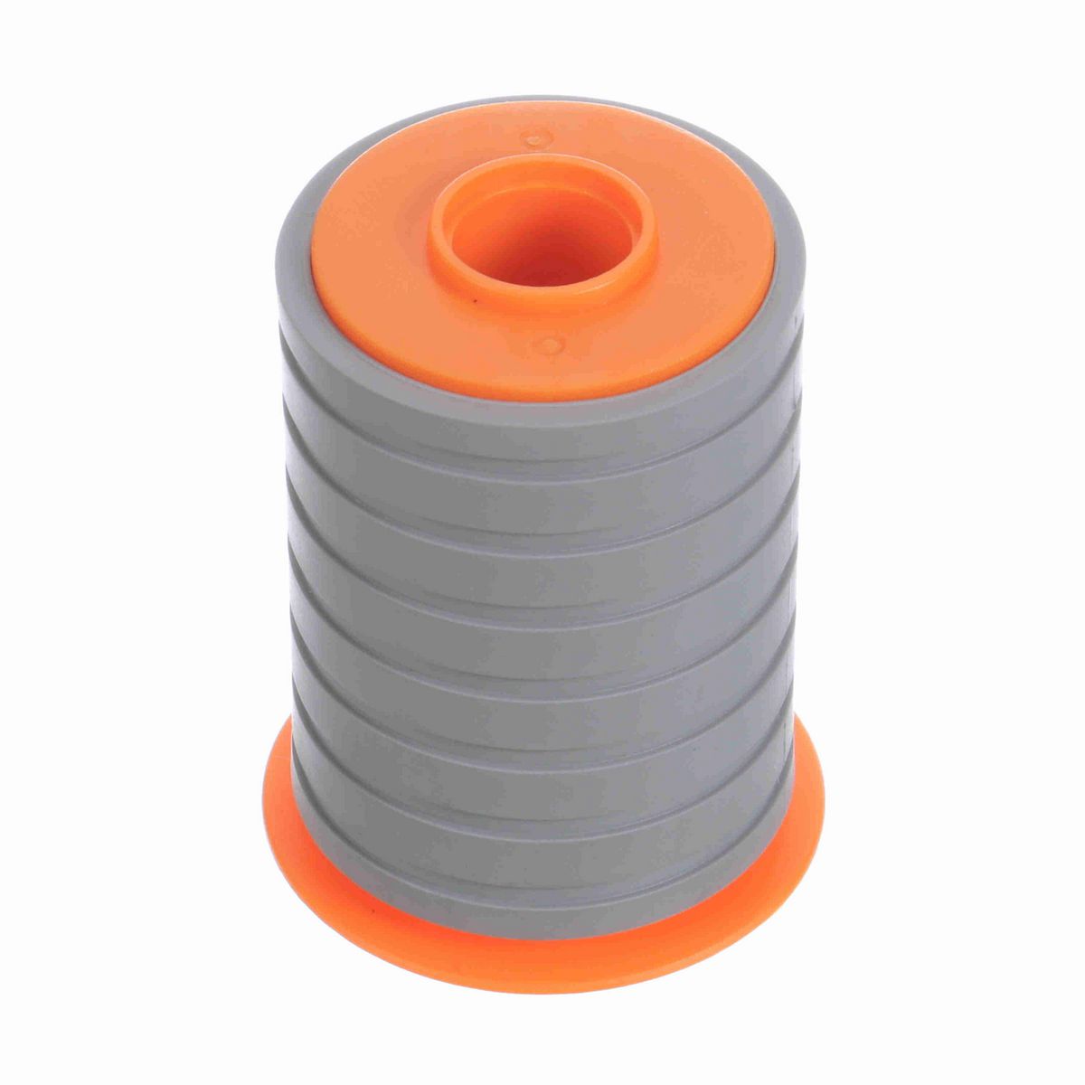 System Plast Flanged Return Roller with Rubber; OD: 2.24-in, Shaft Dia: 0.75-in, Length: 3.15-in, Color: Orange - RETURN ROLLER