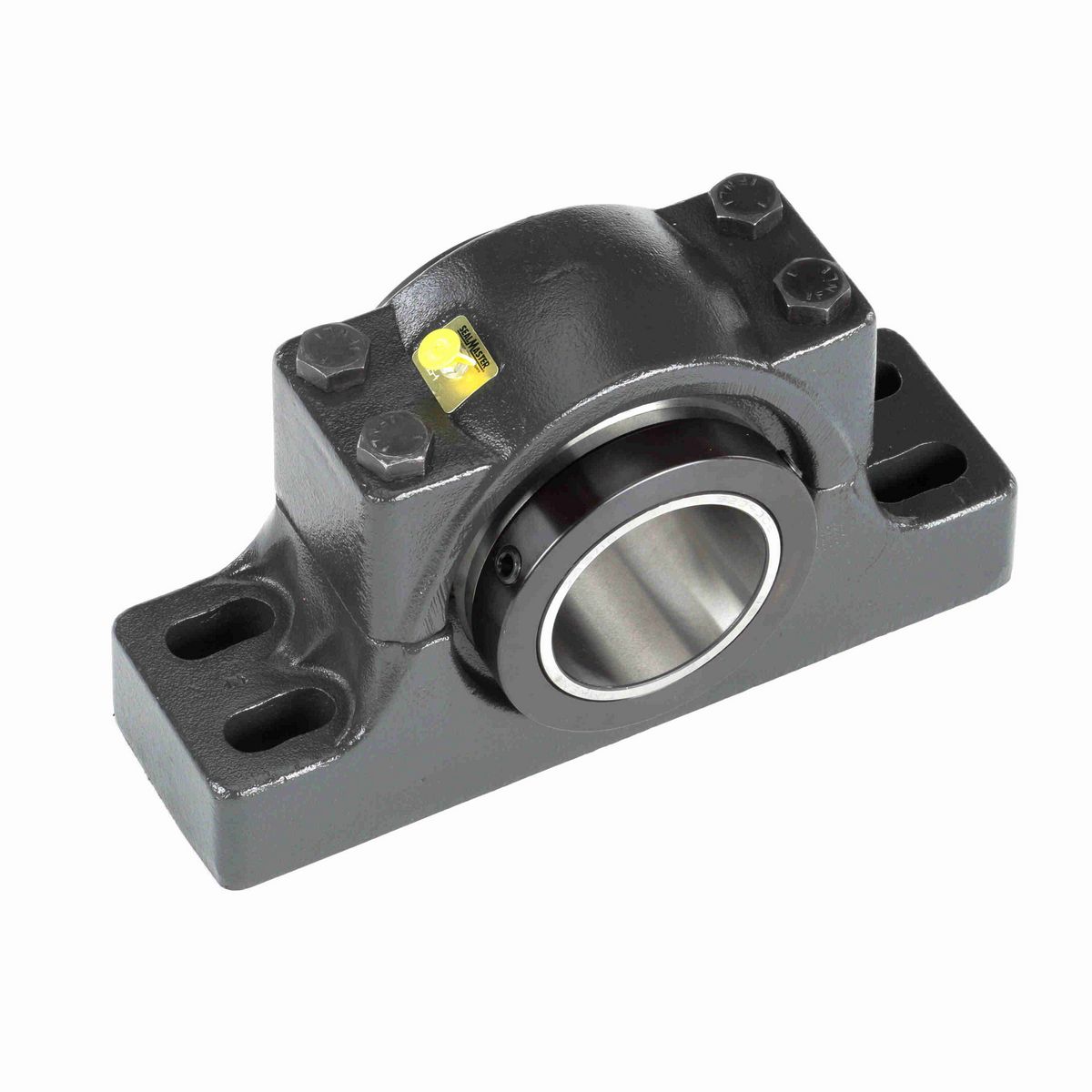 Sealmaster Mounted Cast Iron Four Bolt Pillow Block Tapered Roller - 52100 Bearing Steel - Double Collar Mount Lock - RPB 315-4