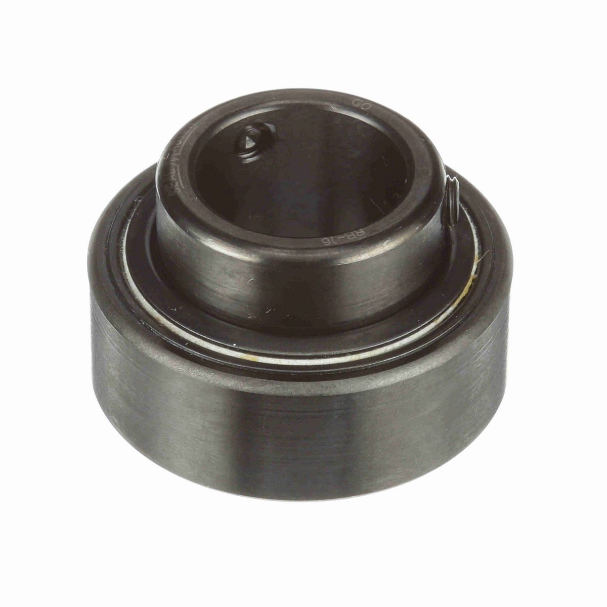 Sealmaster Mounted Insert Only Ball Bearing - 52100 Bearing Steel, Black Oxided - Setscrew Lock - RB-16