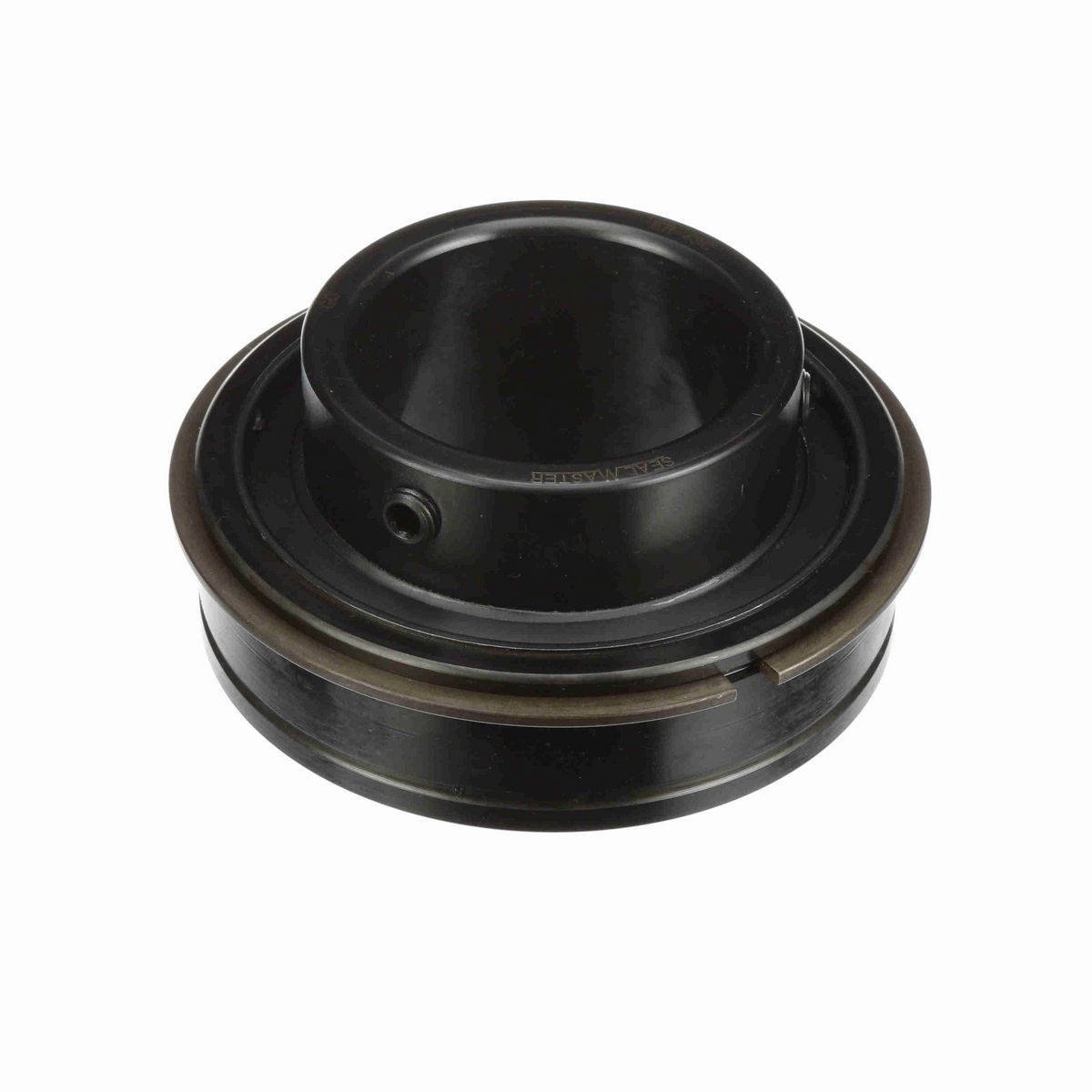 Sealmaster Mounted Insert Only Ball Bearing - 52100 Bearing Steel, Black Oxided - Setscrew Lock - ER-43C