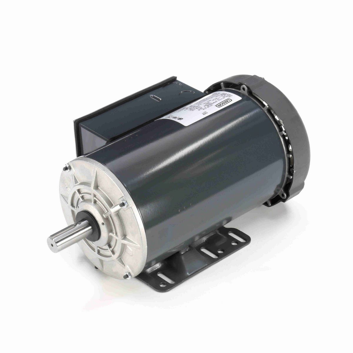 LEESON General Purpose Farm Duty Motor, 2 HP, 1 Ph, 60 Hz, 115/230 V, 1800 RPM, 145T Frame, TEFC - Z128