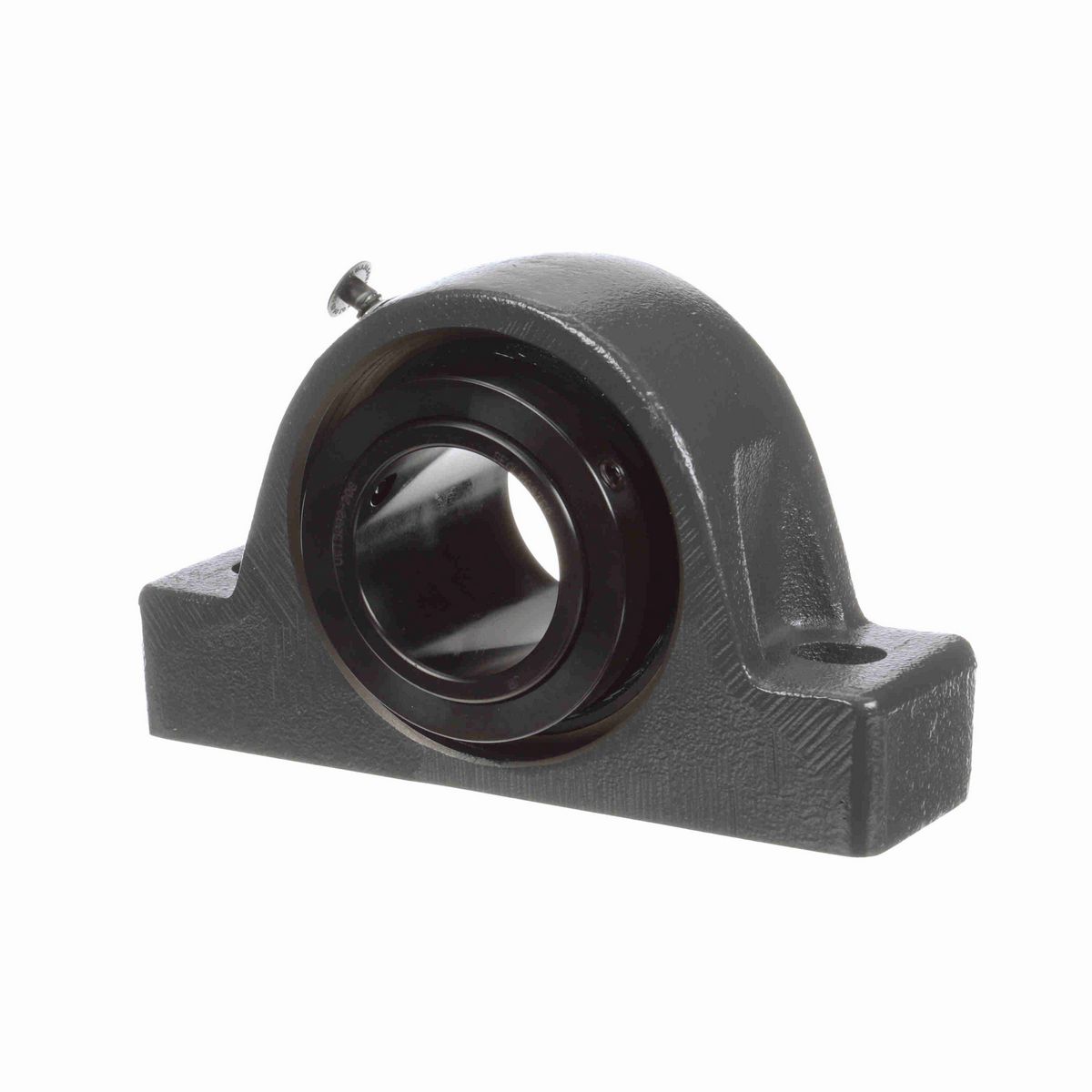 Sealmaster Mounted Cast Iron Two Bolt Pillow Block Spherical Roller - 52100 Bearing Steel, Black Oxided - Collar Mount Lock - USRB5000-208
