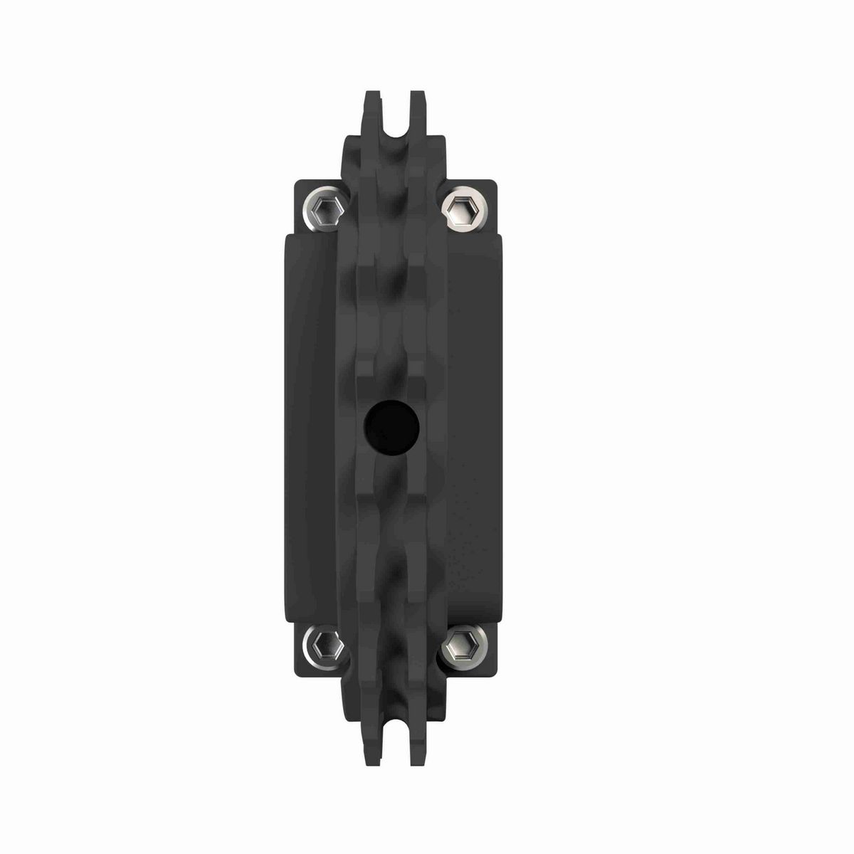 Rexnord 8500 Series Split Molded Nylon Sprocket with 21 Teeth and 1-1/4in Round Idler Bore - 614-237-11