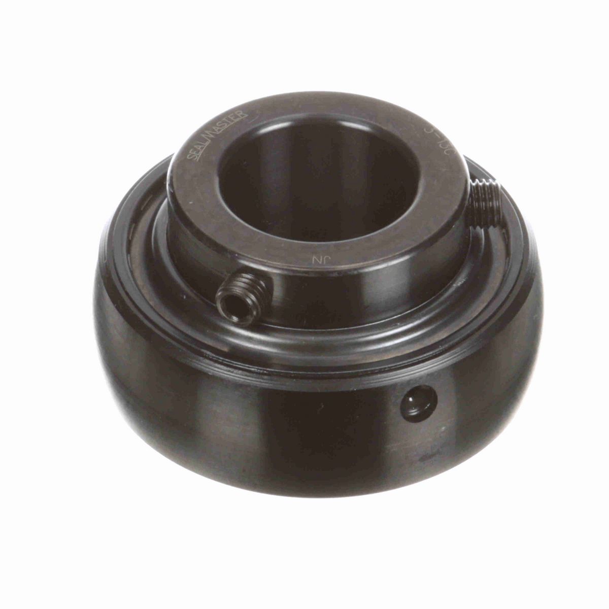 Sealmaster Mounted Insert Only Ball Bearing - 52100 Bearing Steel, Black Oxided - Setscrew Lock - 3-13C