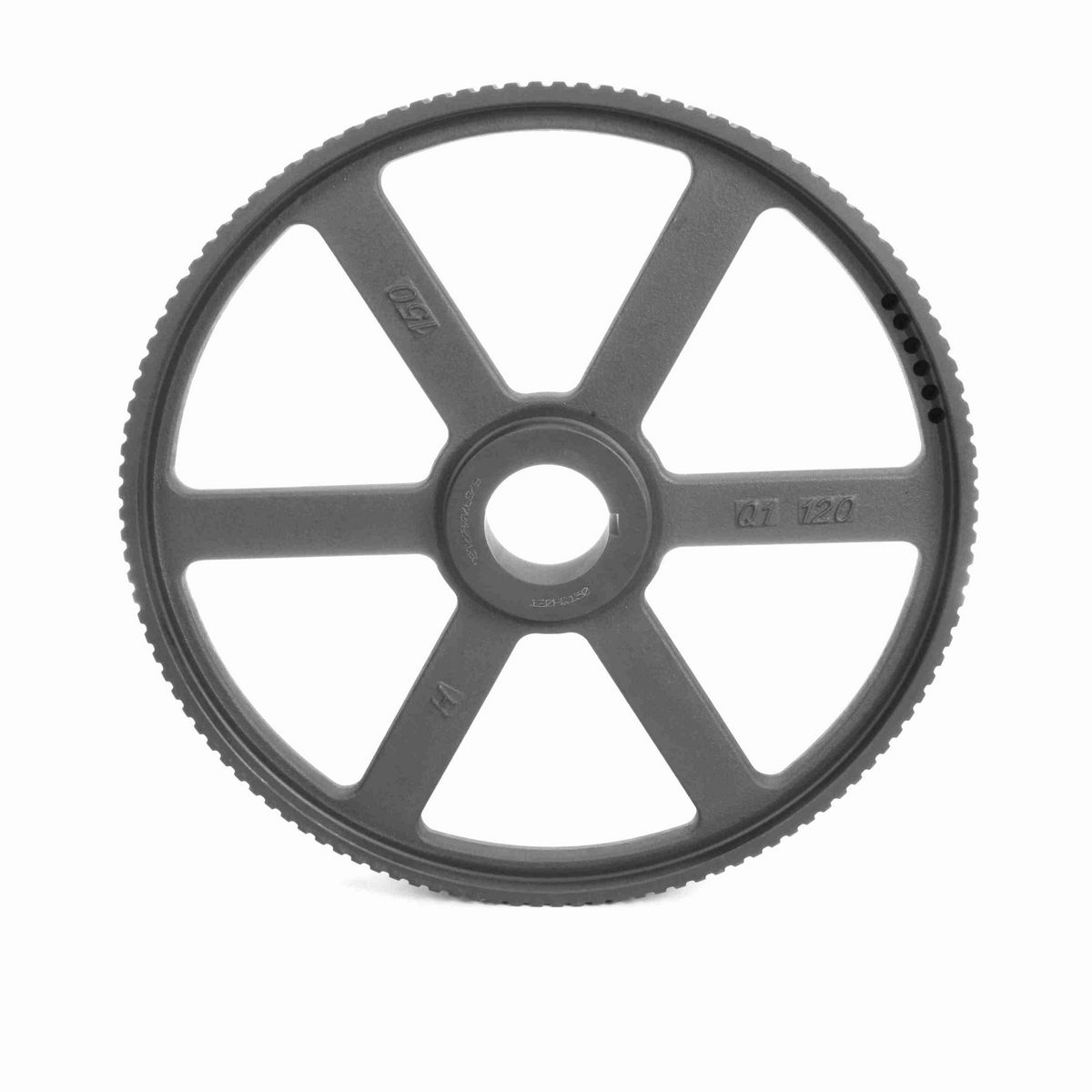 Browning Steel Bushed Bore Gearbelt Pulley - 120HQ150