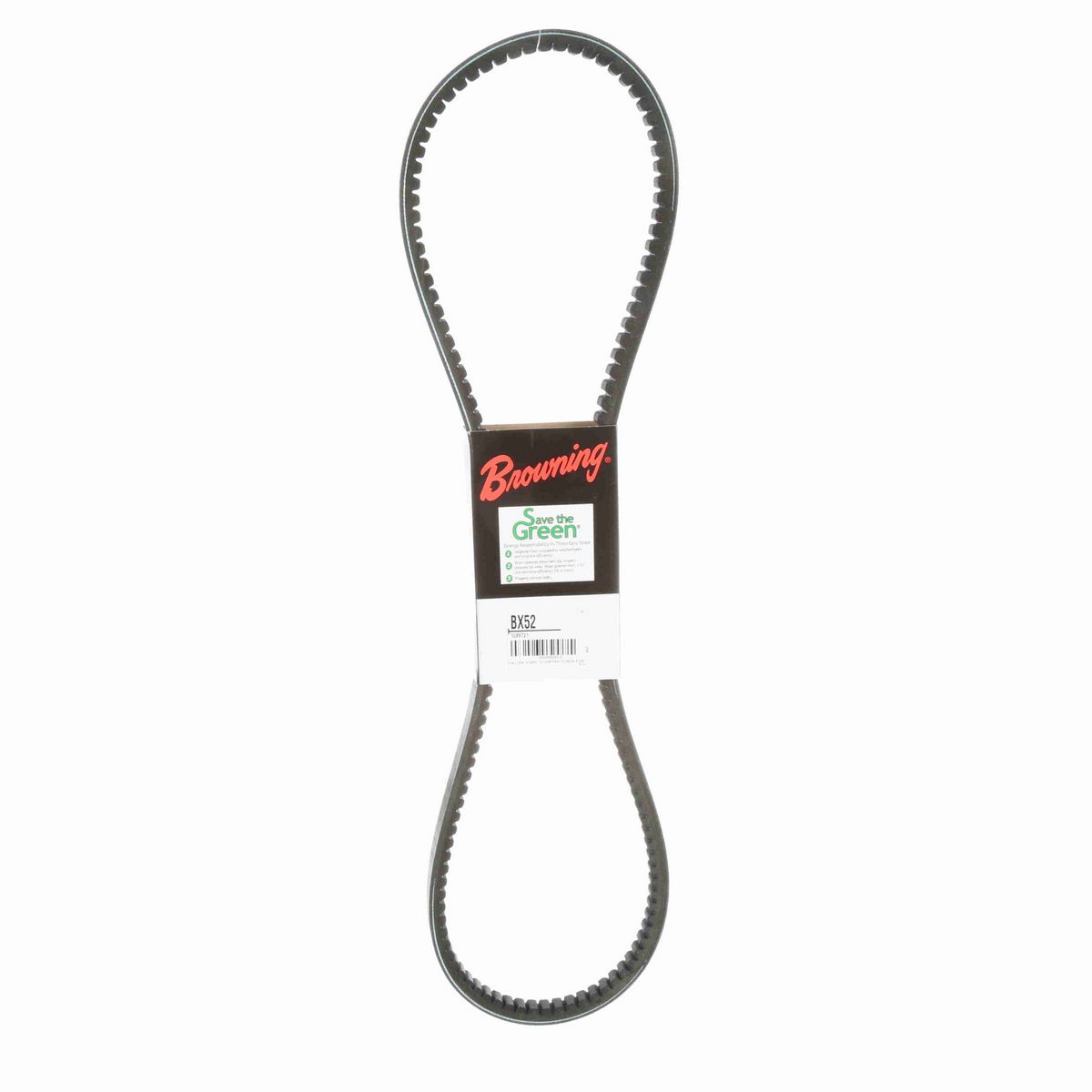 Browning EPDM Notched Belt 98% Efficient - BX52