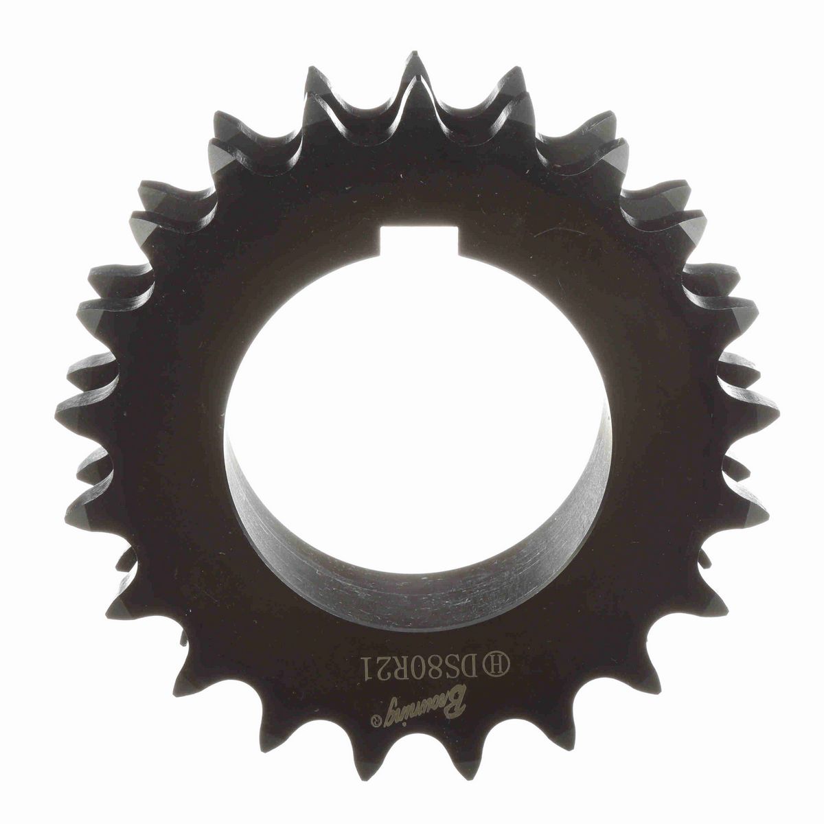 Browning Steel Bushed Bore Roller Chain Sprocket - DS80R21