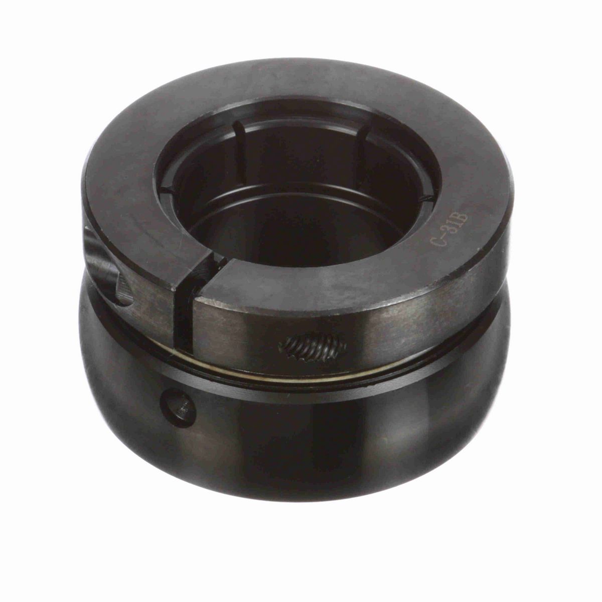 Sealmaster Mounted Insert Only Ball Bearing - 52100 Bearing Steel, Black Oxided - Concentric Lock - 2-115T