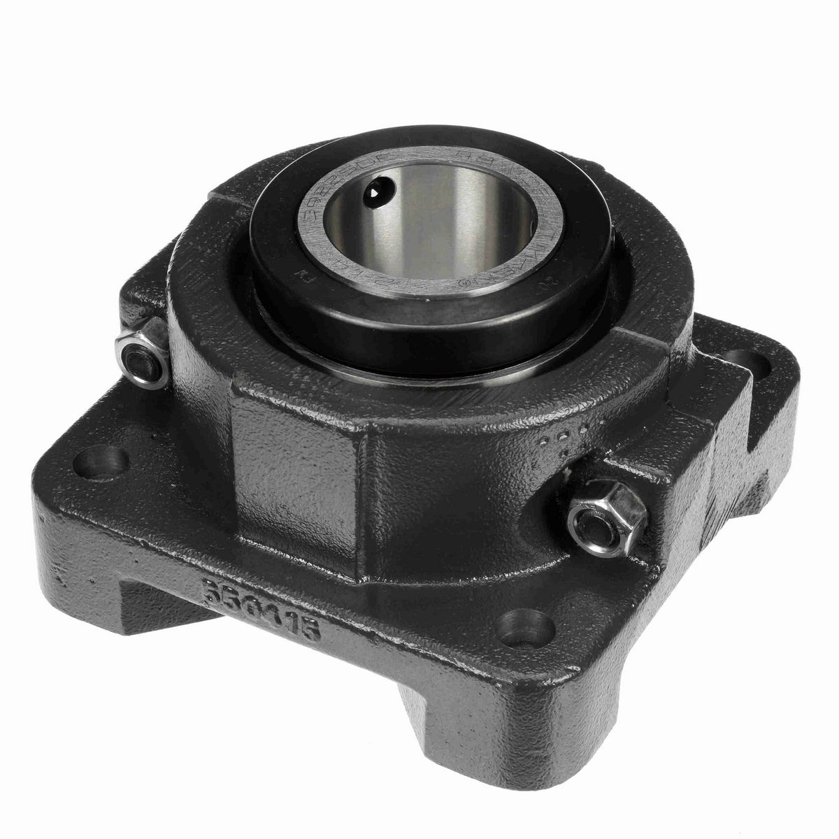 Sealmaster Mounted Cast Iron Four Bolt Flange Tapered Roller - 52100 Bearing Steel - Double Collar Mount Lock - RFB 204C