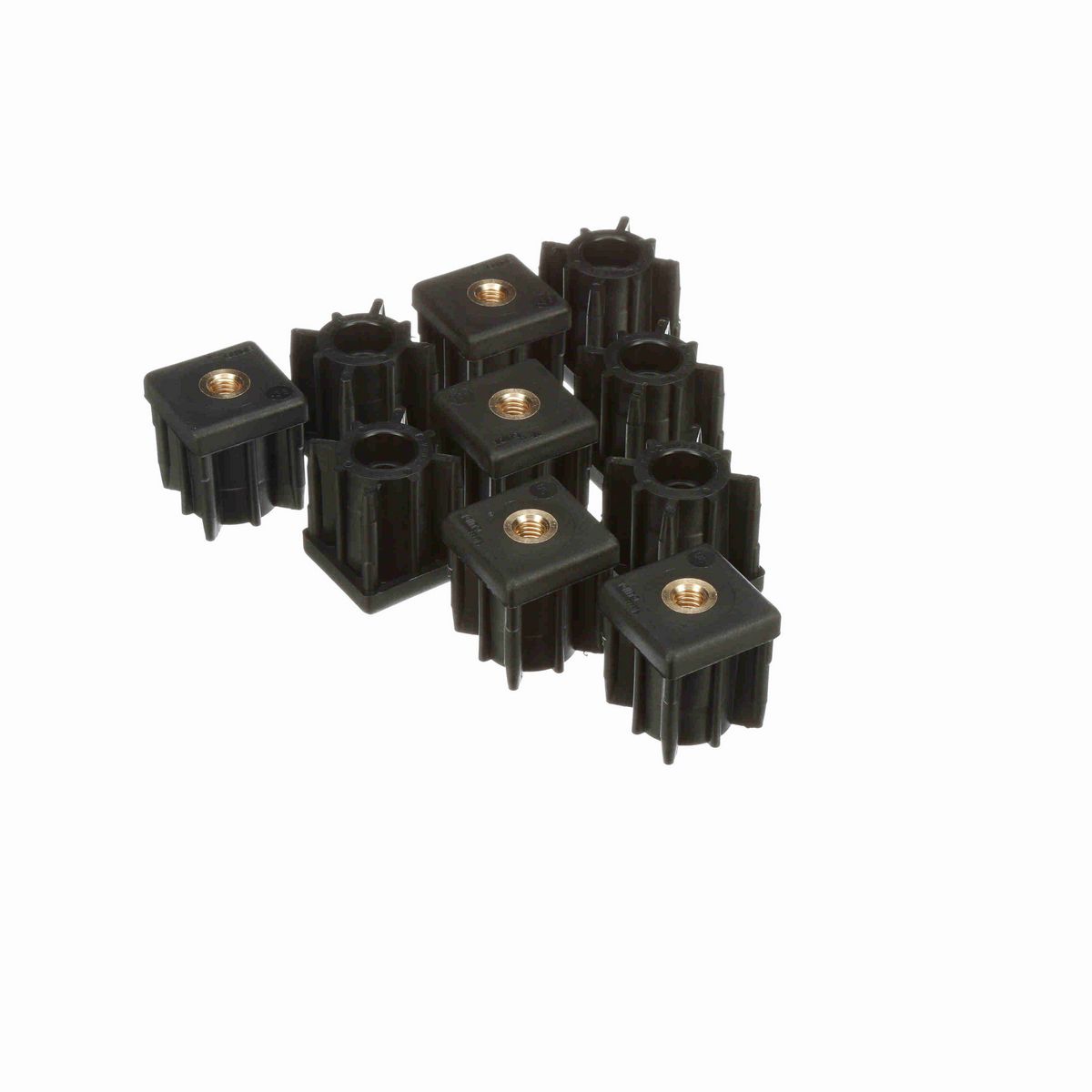 System Plast Tube End (Square); Series: VG-552, Thread: 3/8-16 for a 1-1/2 Sq. Tube - VG-552-B38