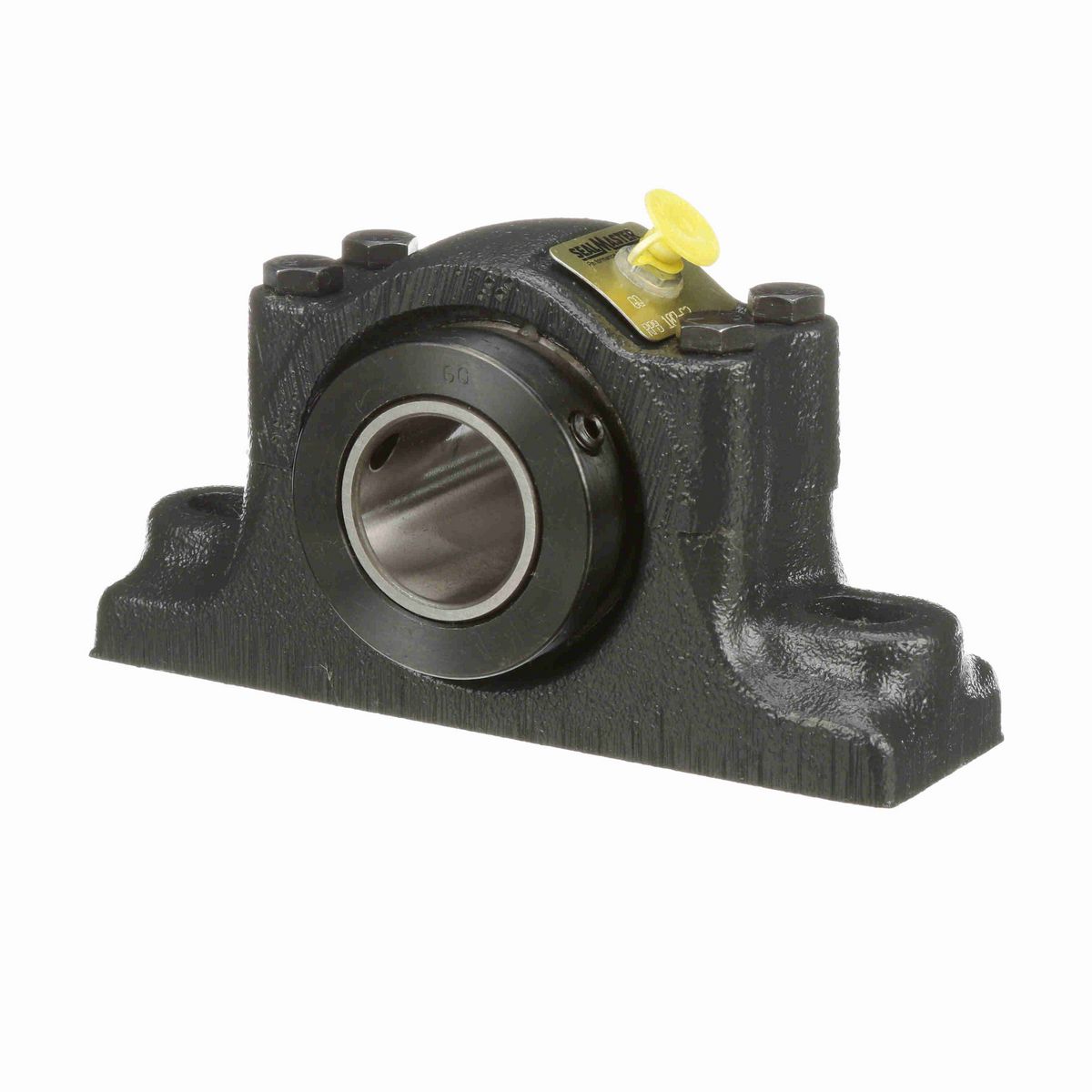 Sealmaster Mounted Cast Iron Two Bolt Pillow Block Tapered Roller - 52100 Bearing Steel - Double Collar Mount Lock - RPB 107-C2