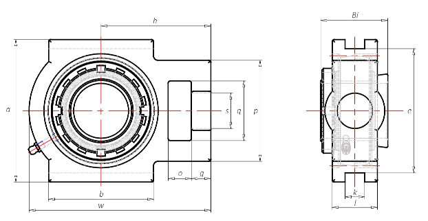 Подшипниковый узел ASK type UKT 200-H, UKT 215+H [900442]