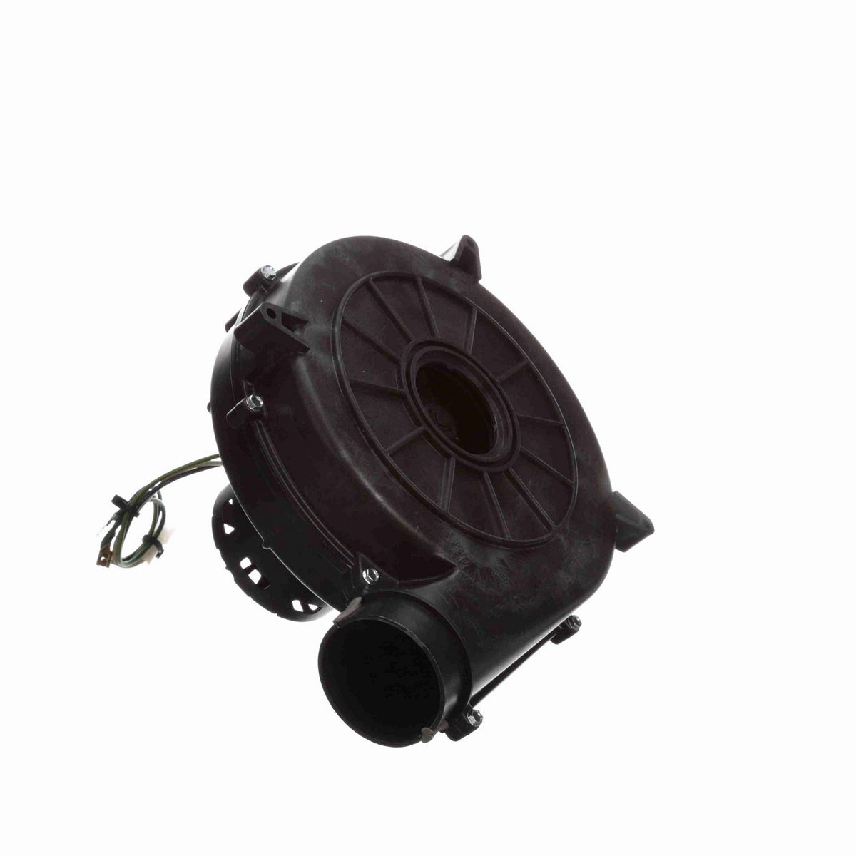 FASCO Round Outlet Shaded Pole OEM Replacement Draft Inducer Blower, 115 Volts, Flange: No - A195