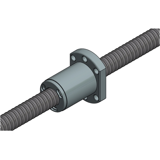 Гайка с фланцем SNR BNU05050RSCLL2B-B0