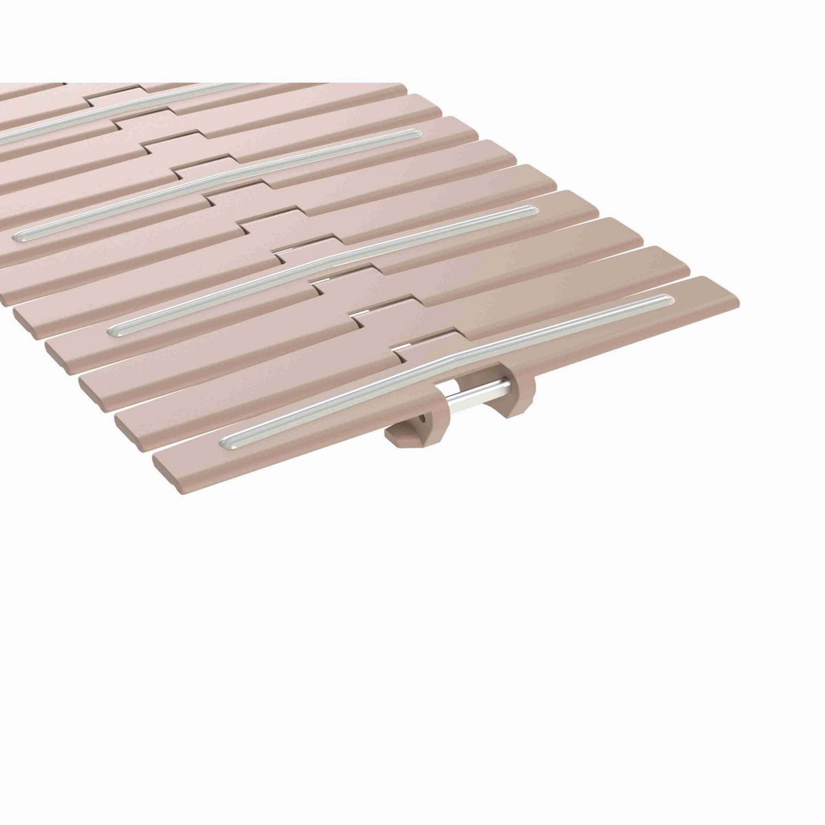 Rexnord 882TAB SuperGrip™ Side-flexing SuperGrip™, Material: Tan Low Friction, Width: 12in, Pitch: 1.5in - 81435476
