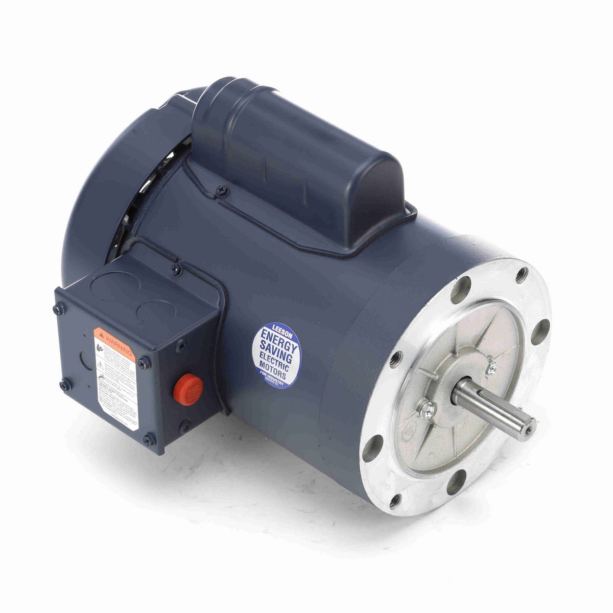 LEESON General Purpose Motor, 1 HP, 1 Ph, 60 Hz, 115/230 V, 1800 RPM, 56C Frame, TEFC - 110041.00
