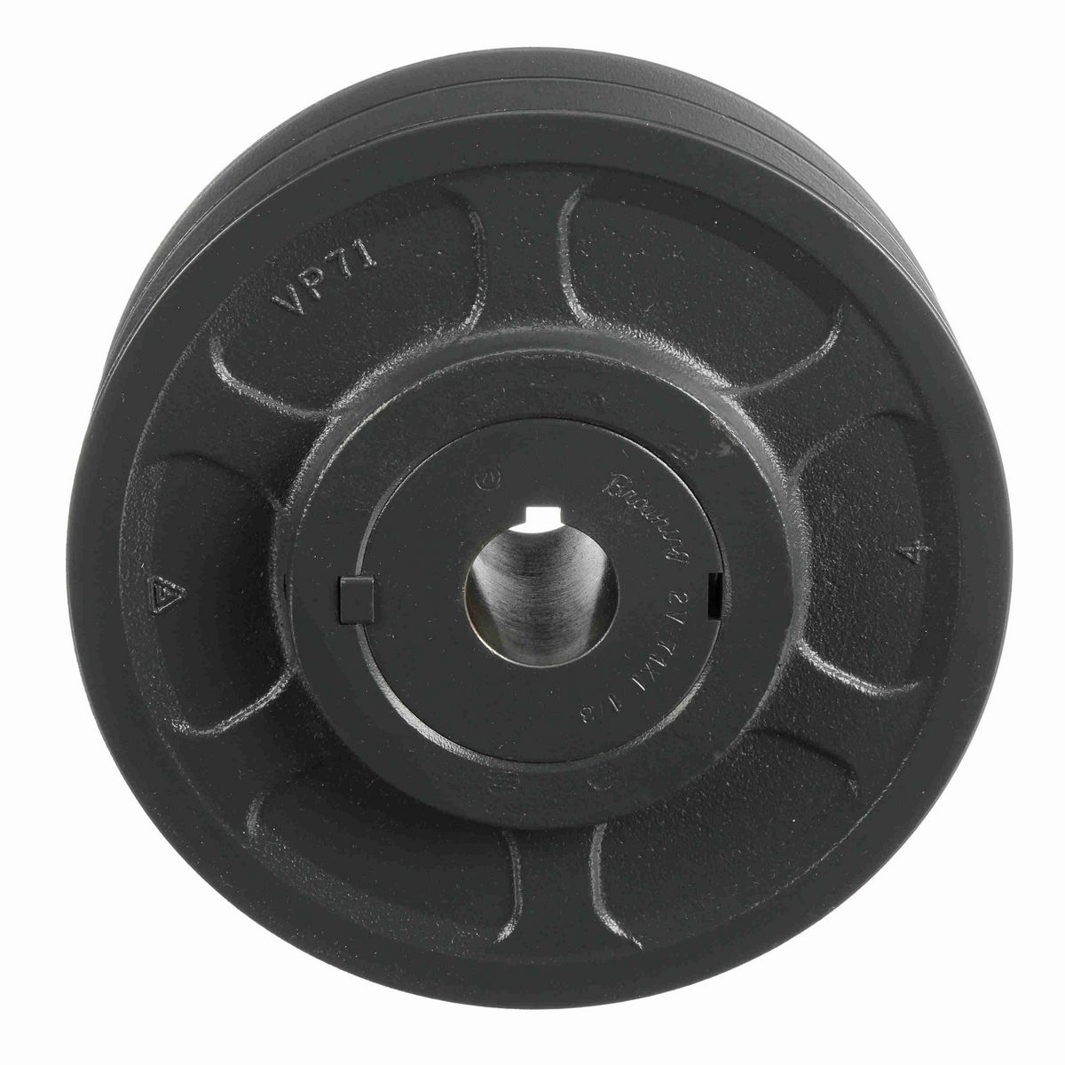 Browning 2 Groove Cast Iron Finish Bore FHP Variable Pitch Sheave - 2VP71X 1 1/8