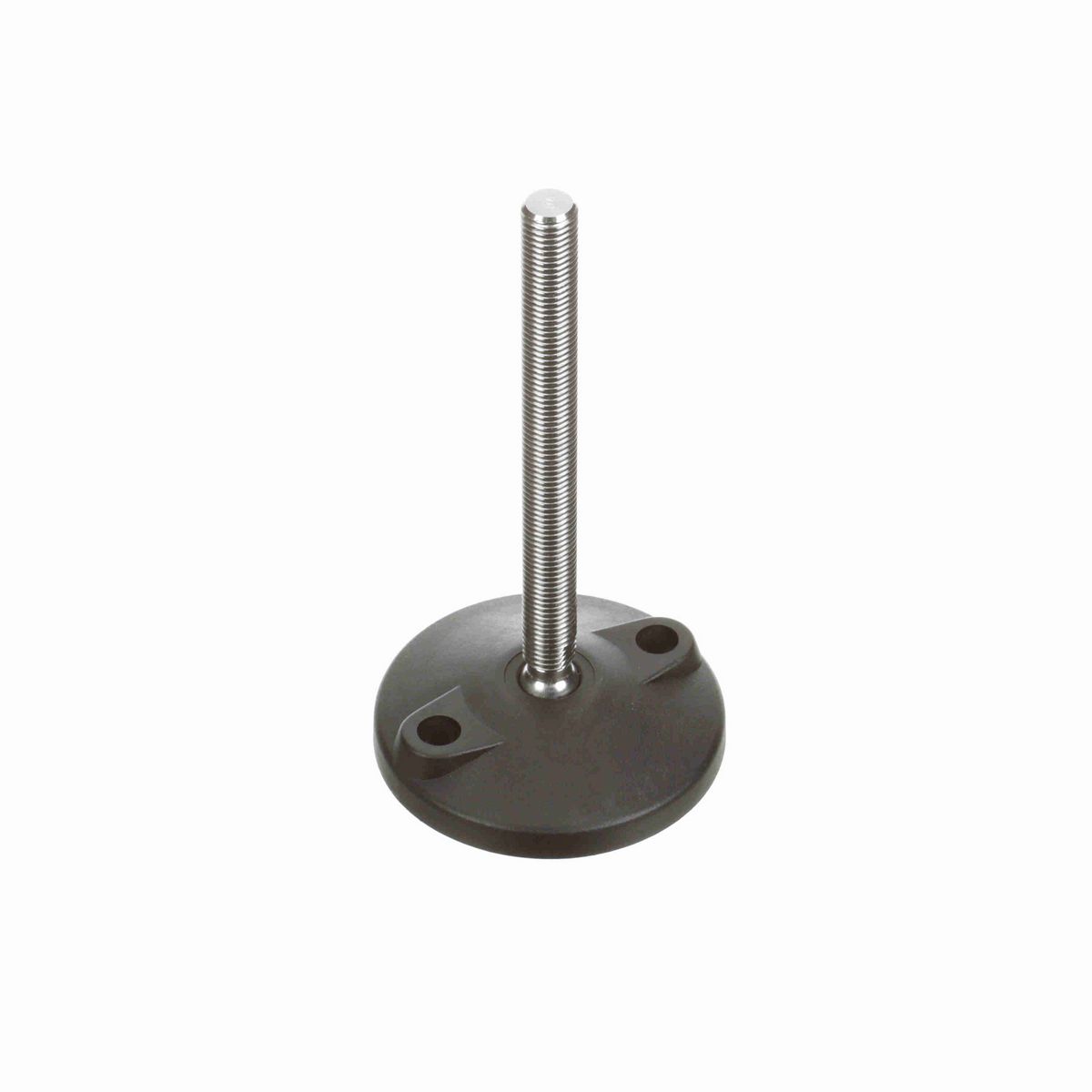 System Plast Articulating Plastic Leveler; Series: VG-511, Base Diameter: 4, Spindle Length: 6.09-mm, Thread: M16 - VG-511-02-SM16-L7