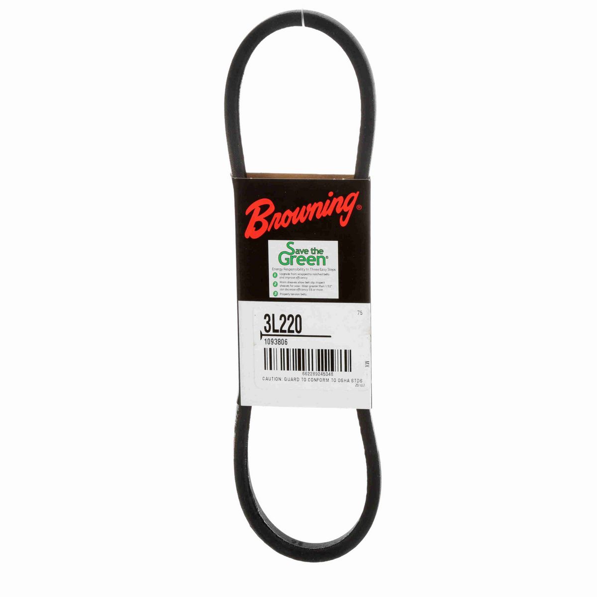 Browning Rubber FHP Belt - 3L220