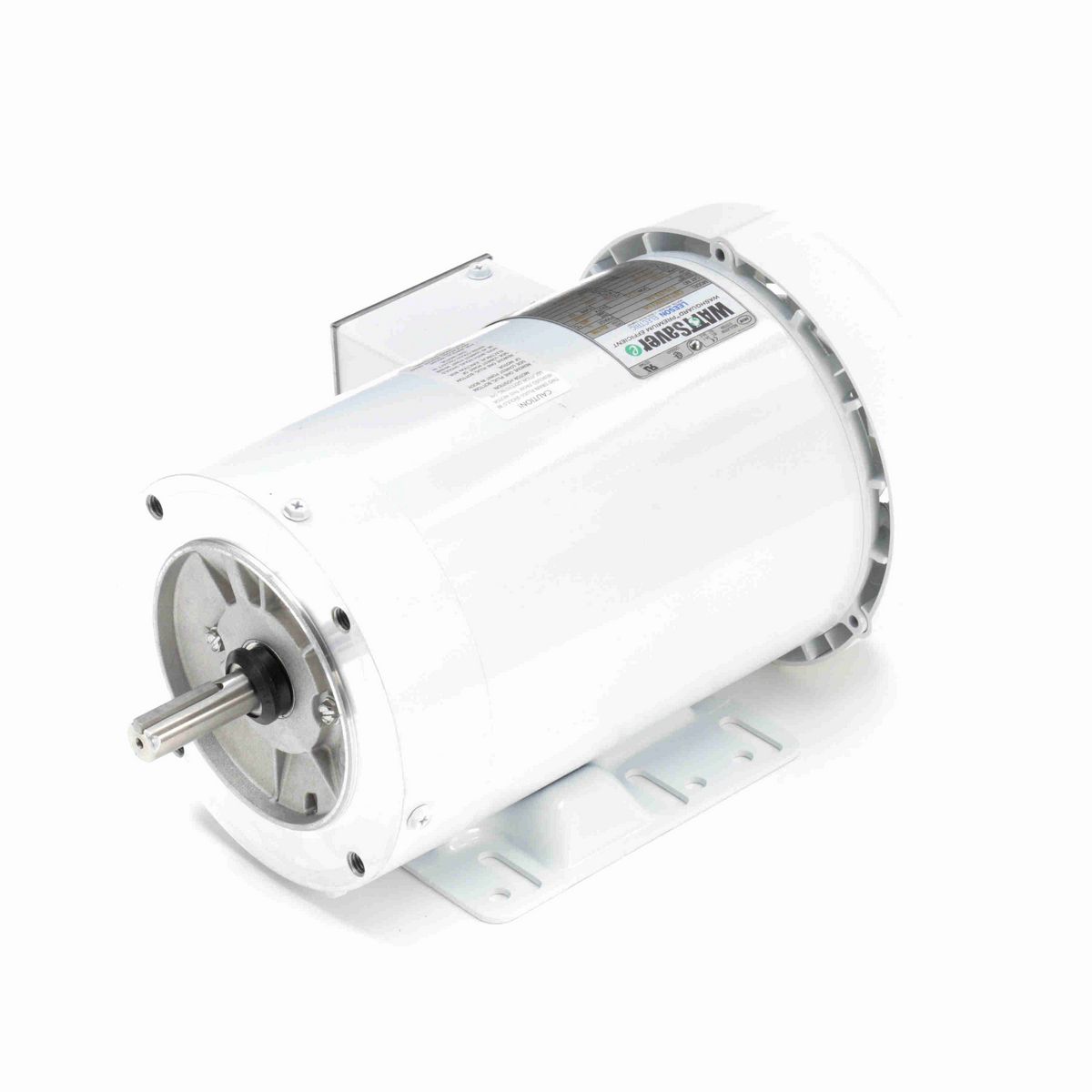 LEESON White Duck™ General Purpose Motor, 1 HP, 3 Ph, 60 Hz, 230/460 V, 1200 RPM, 56HC Frame, TEFC - 119478.00