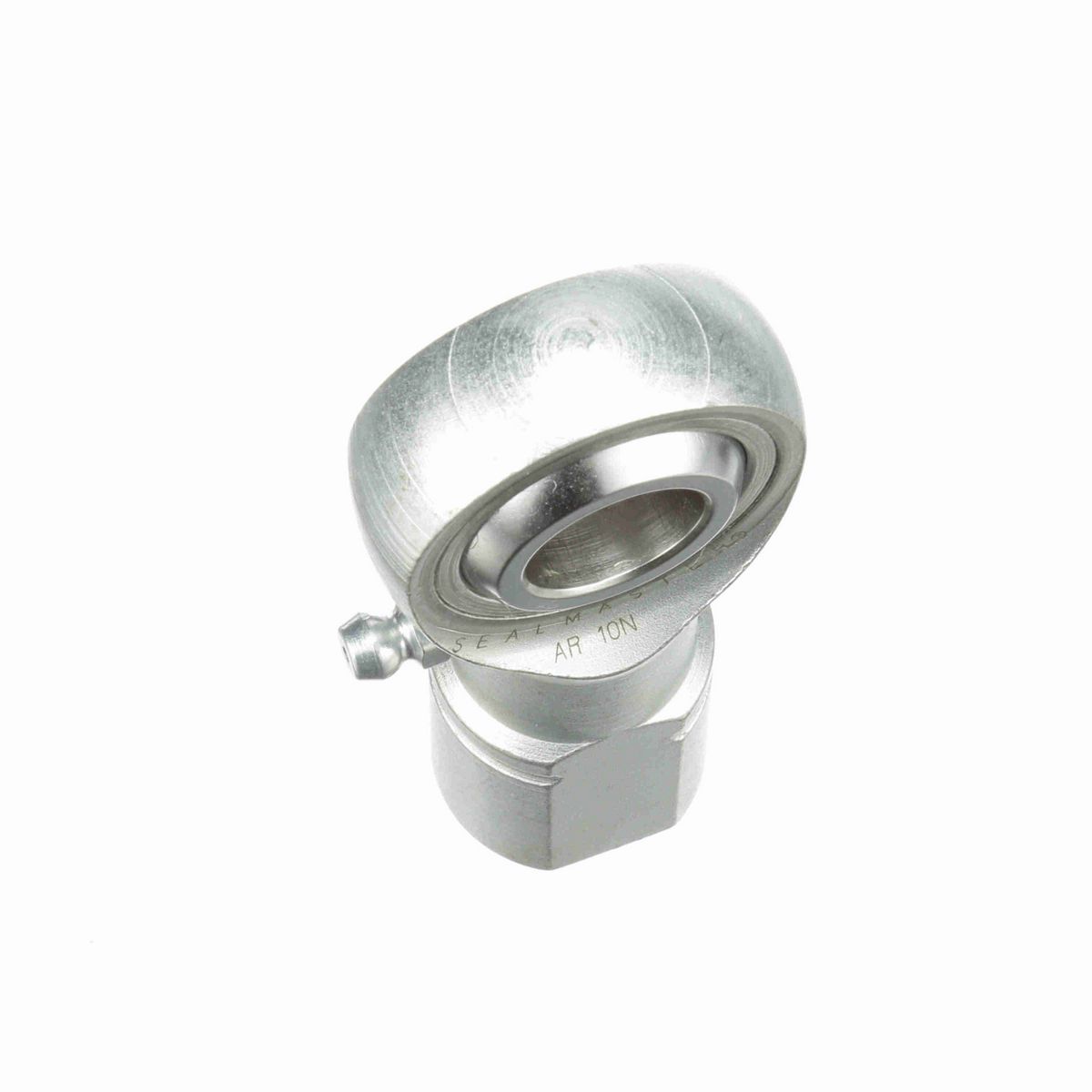 Sealmaster Female Rod End Bearing - Three-Piece Greasable Carbon Steel Race - AR 10N