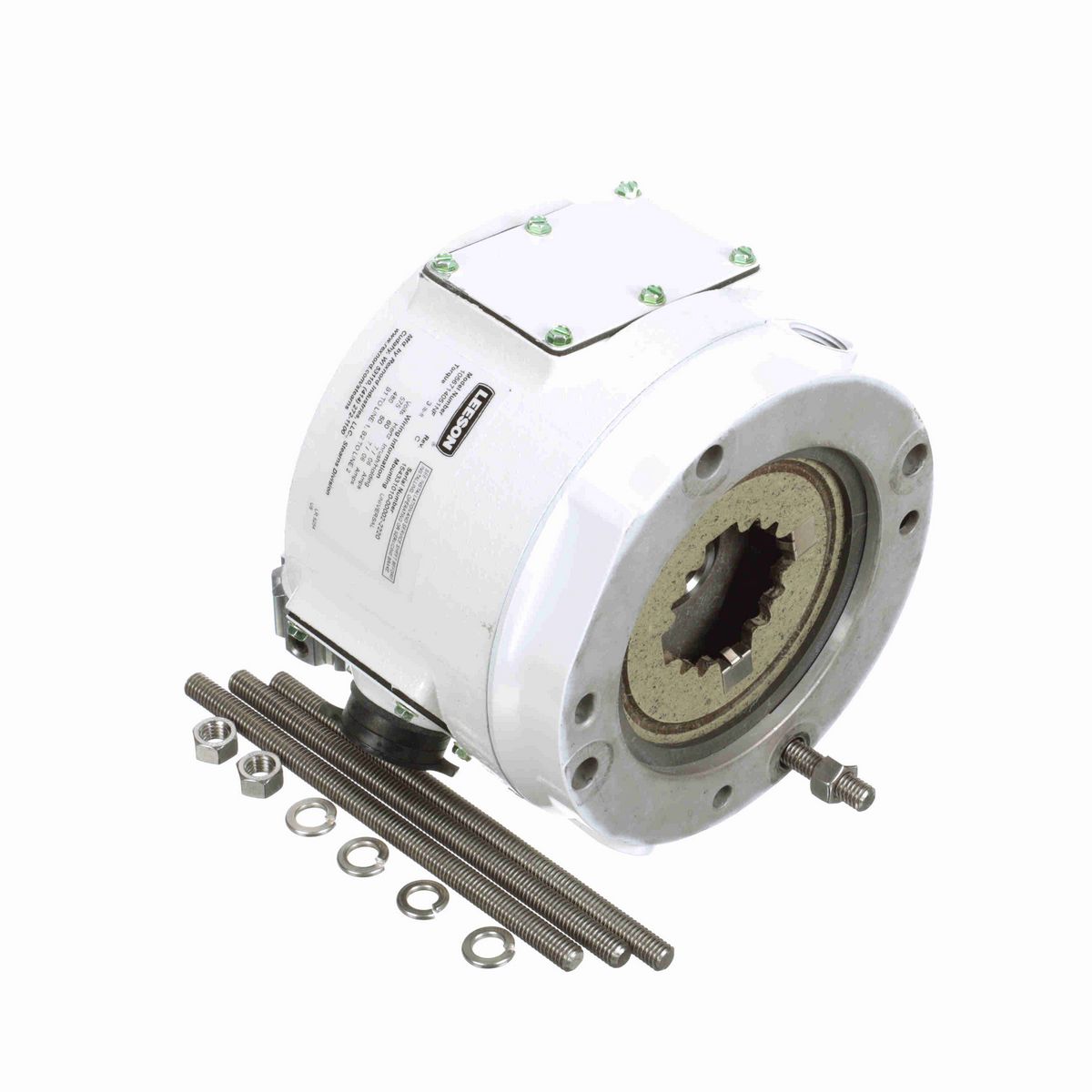LEESON 3 LB-FT COUPLER BRAKE.56C.NEMA4X/IP55/BISSC.575V.1PH.ALUMINUM STEARNS 1056714051NF - 175568.00