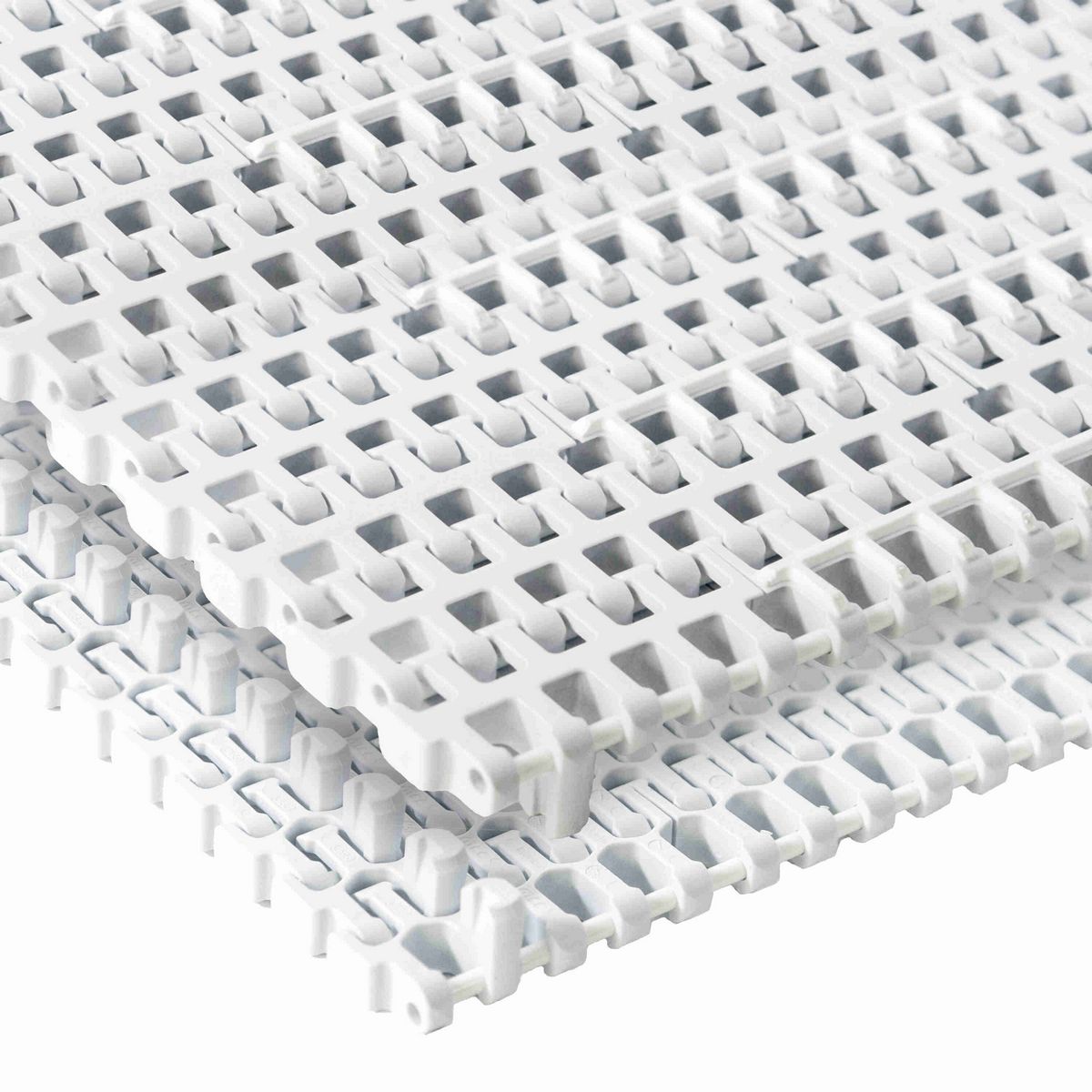 Rexnord 1255 SuperGrip™ Side-flexing Flush Grid, Material: WSM, Width: 170mm, Pitch: 1.25in - 868.41.712