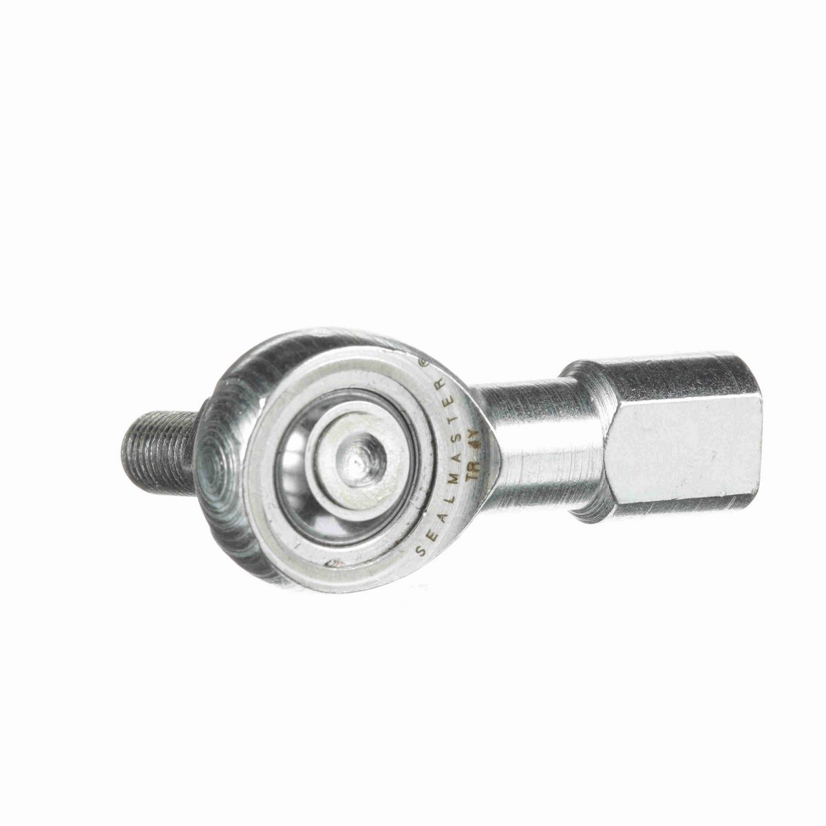 Sealmaster Female Rod End Bearing - Three-Piece Greasable with Y Stud Carbon Steel Race - TR 4Y