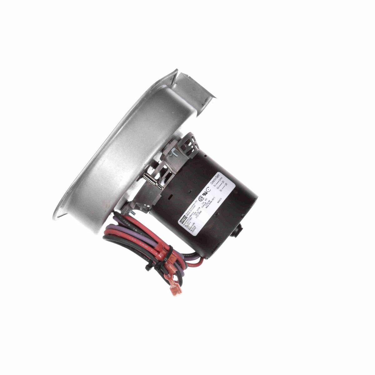 FASCO Rectangular Outlet Shaded Pole OEM Replacement Draft Inducer Blower, 208/230 Volts, Flange: No - A286