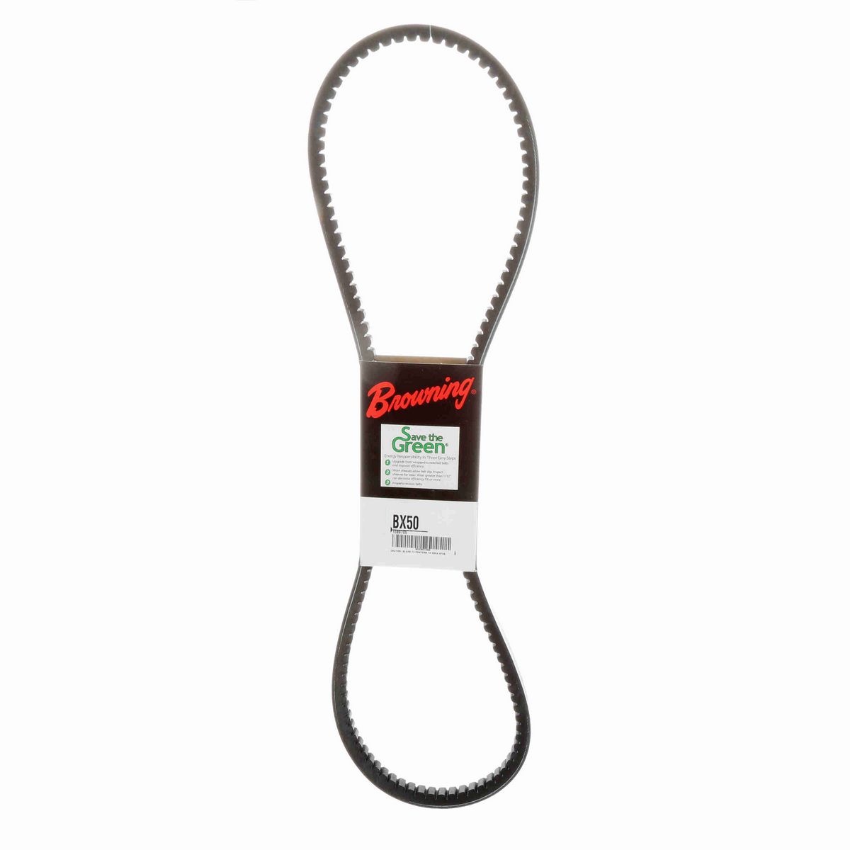 Browning EPDM Notched Belt 98% Efficient - BX50