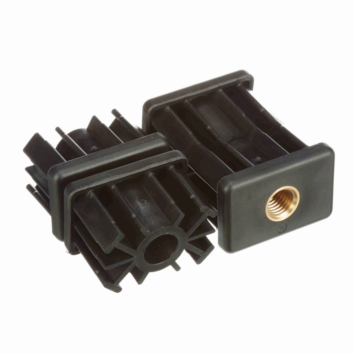System Plast Tube End (Square); Series: VG-561, Thread: 3/4-10 for a 2 X 3 Tube - VG-561-B34