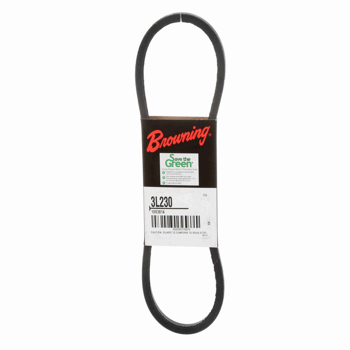 Browning Rubber FHP Belt - 3L230