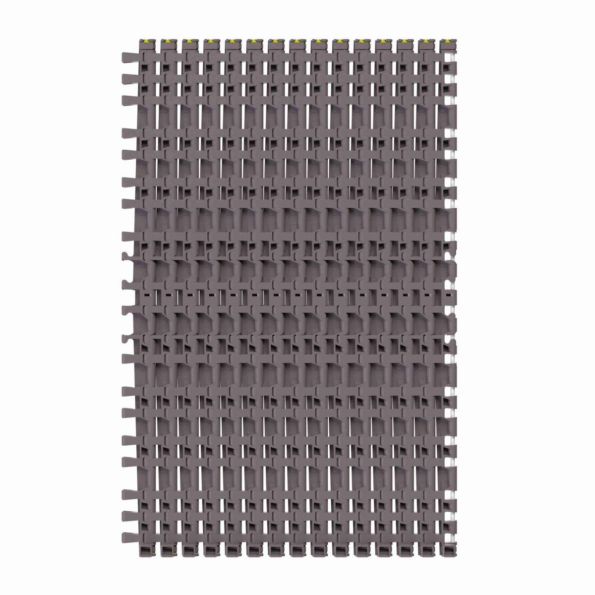 Rexnord 7956GT Side-flexing Flush Grid, Material: Brown High Performance, Width: 30in, Pitch: 1.25in - 10464501