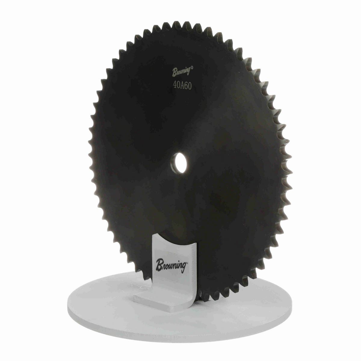 Browning Steel Minimum Plain Bore Roller Chain Sprocket - 40A60