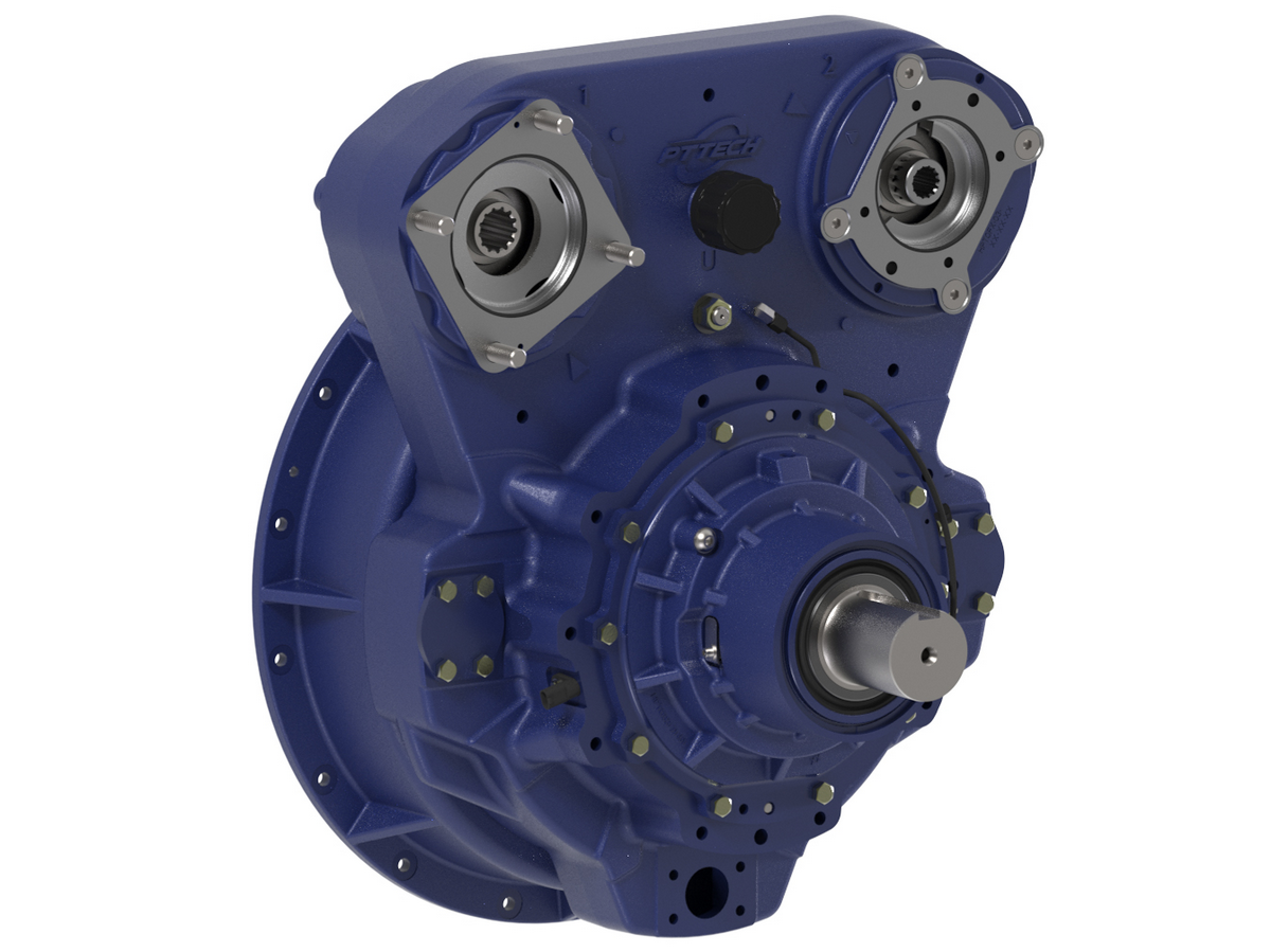 PT Tech HPTO33FX, SAE#0, PTO Clutch with 4 Pump Pads Timken HPTO33S0-4 Pump Pads