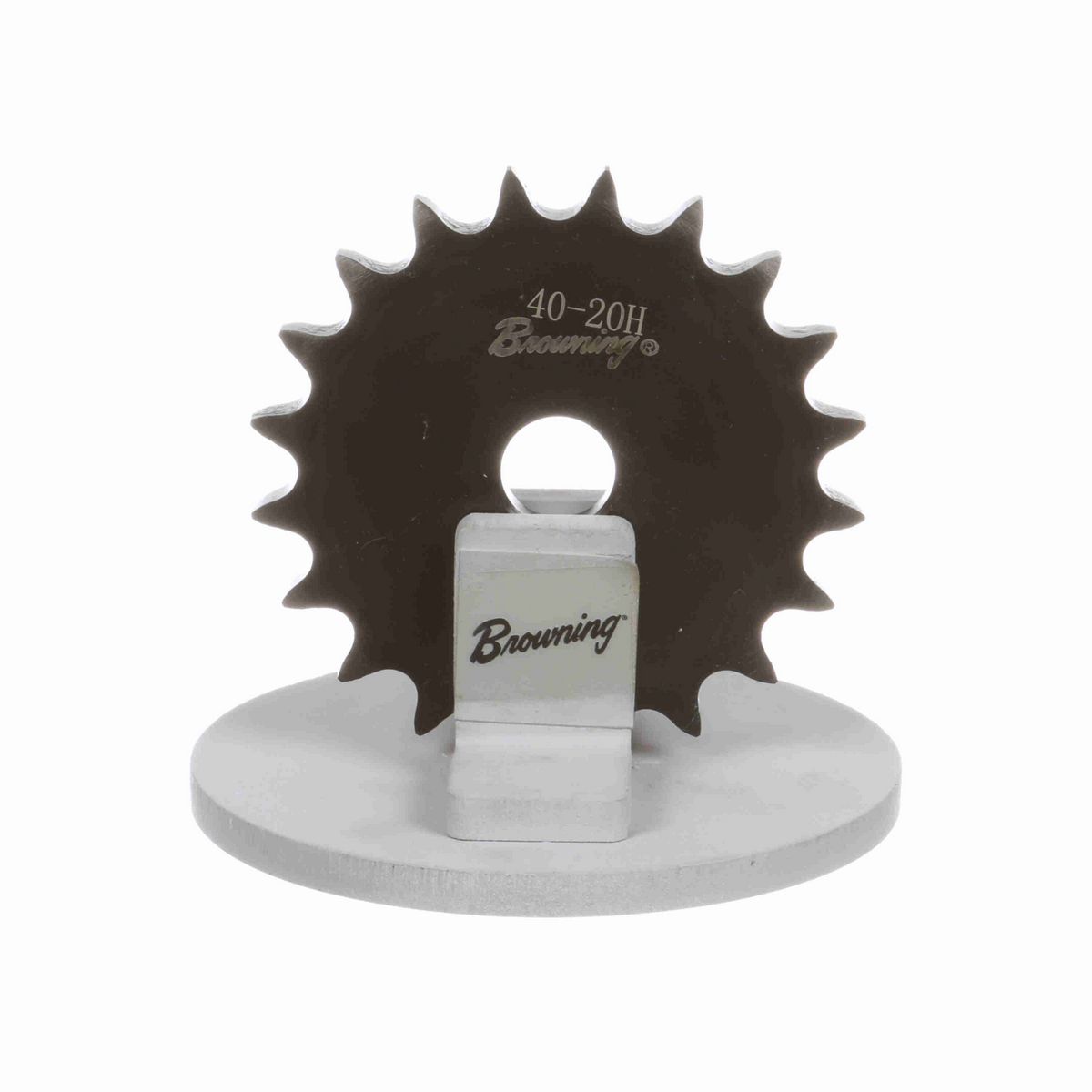 Browning Steel Minimum Plain Bore Roller Chain Sprocket - 40A20