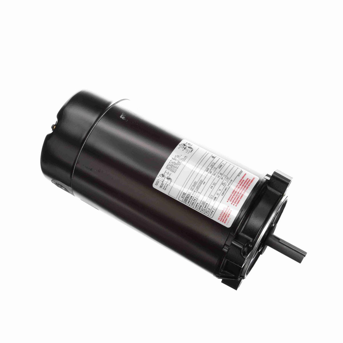Century Jet Pump Motor, 1 1/2 HP, 1 Ph, 60 Hz, 230/115 V, 3600 RPM, 56C Frame, ODP - K1152