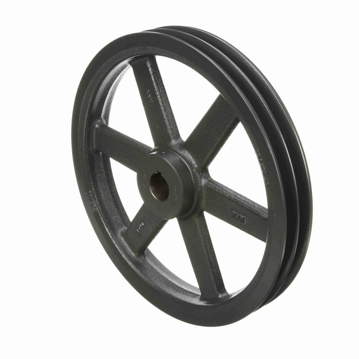 Browning 2 Groove Cast Iron FHP - Finished Bore Sheave - 2BK130X 1 3/16